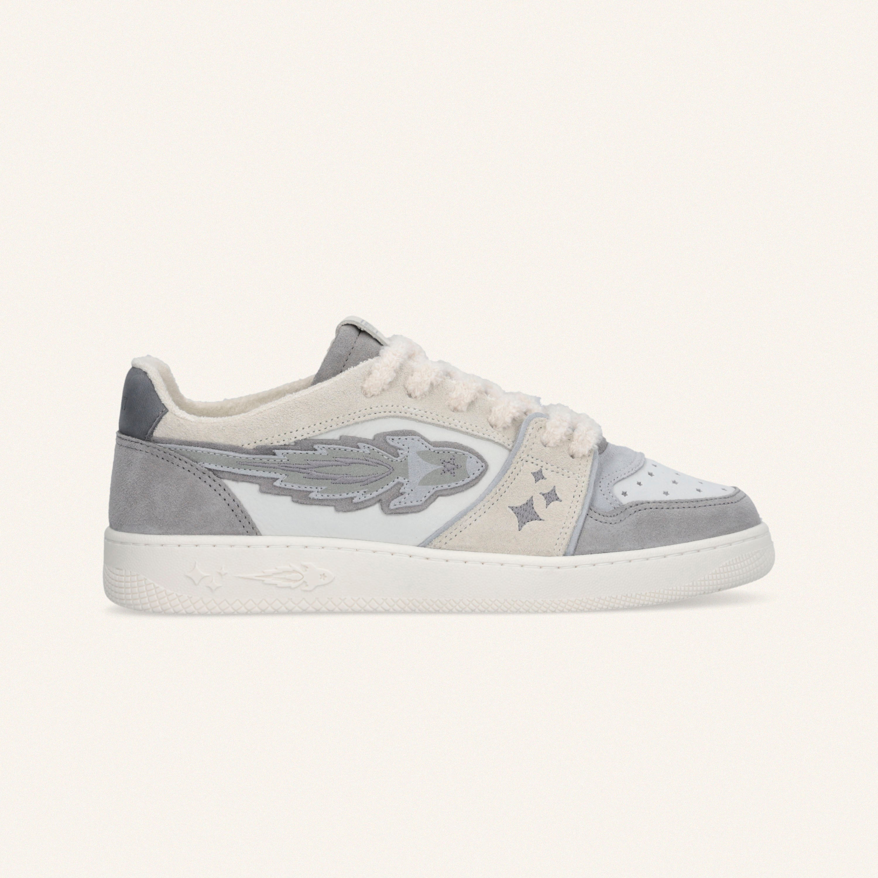 Entjpn Egg Rocket - sneakers grigie in suede