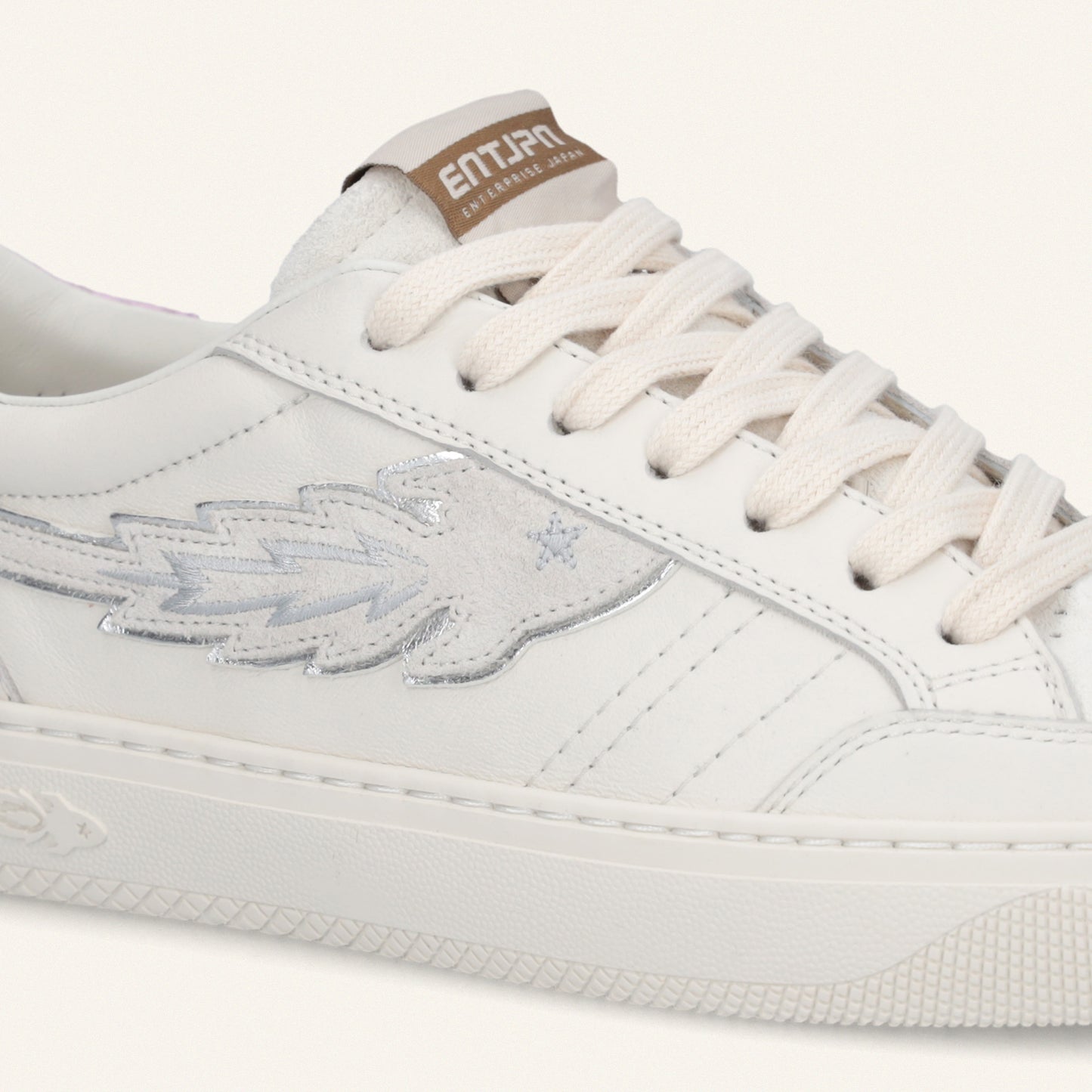 Entjpn Jupiter Rocket - sneakers donna in pelle con talloncino lilac