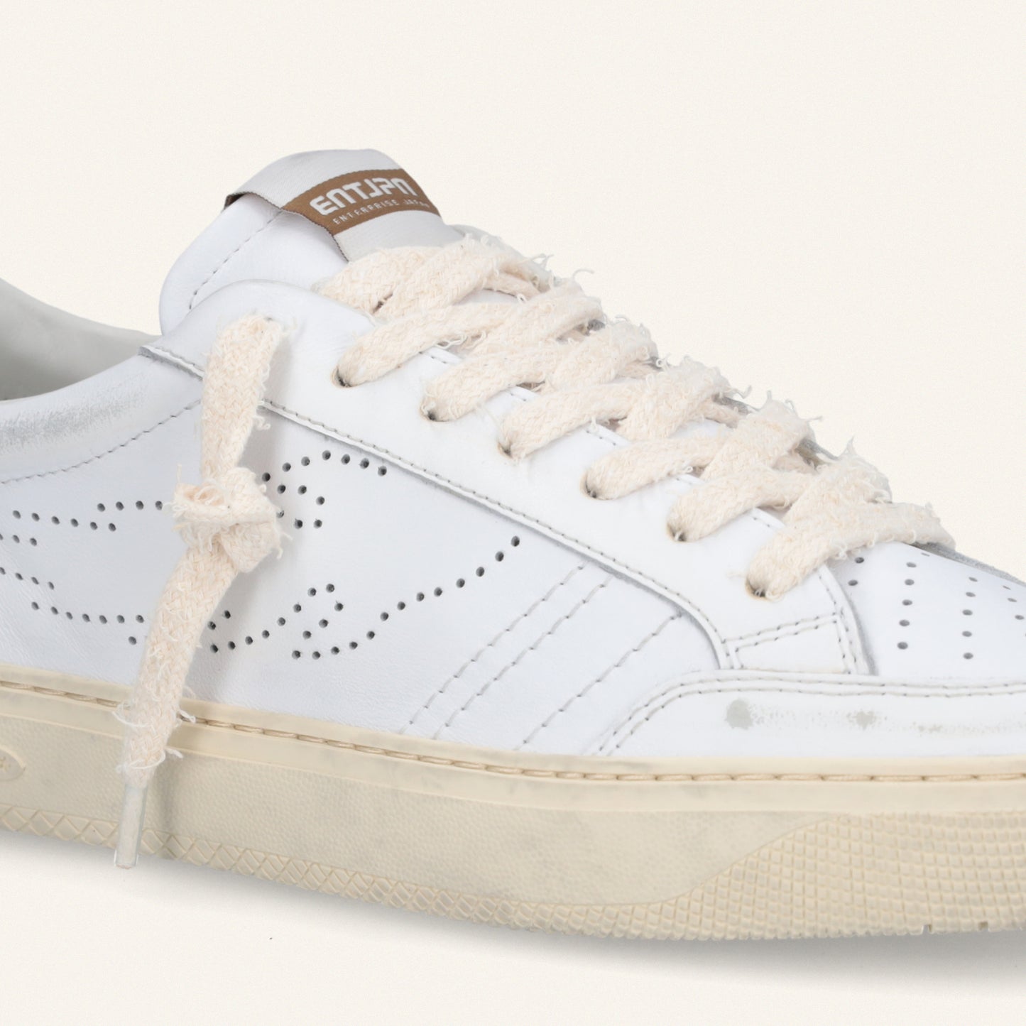 Entjpn Jupiter Rocket - sneakers unisex in pelle bianca