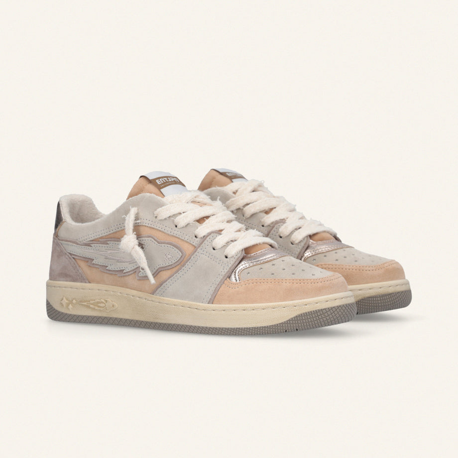 Entjpn Egg Rocket - sneakers blush in crota e laminato