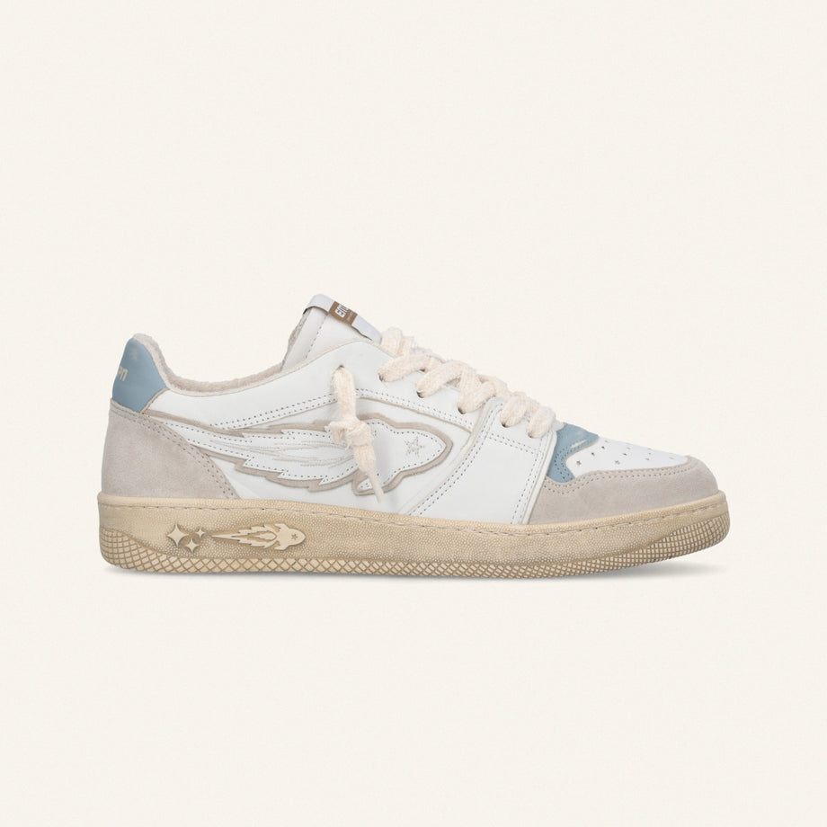 Entjpn Egg Rocket - sneakers in pelle con inserti celeste image