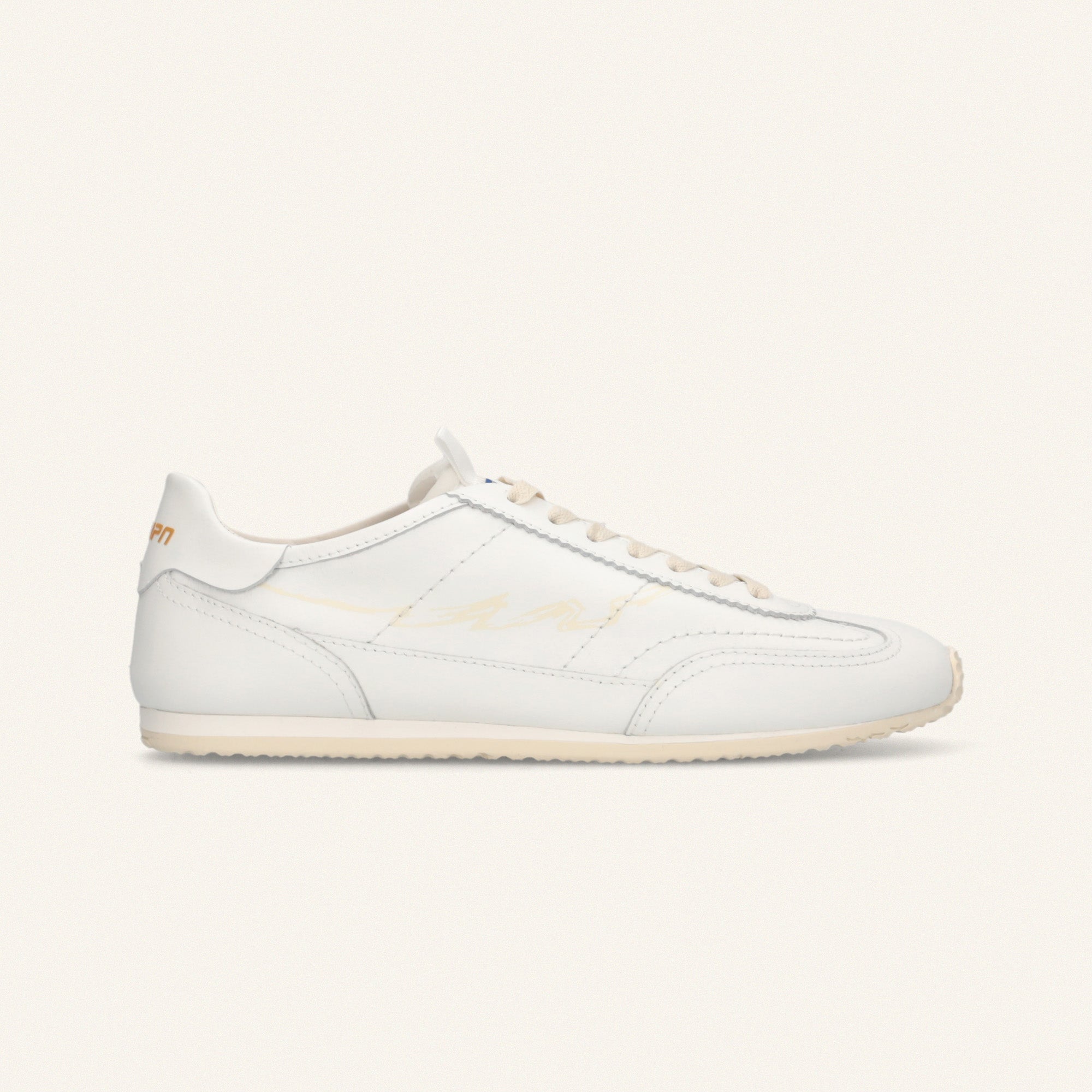 ENTJPN 61 - sneakers in pelle bianca