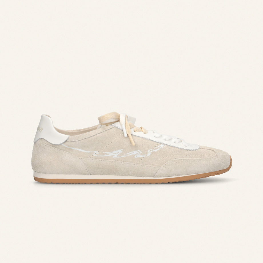 ENTJPN 61 - sneakers in pelle scamosciata sabbia image