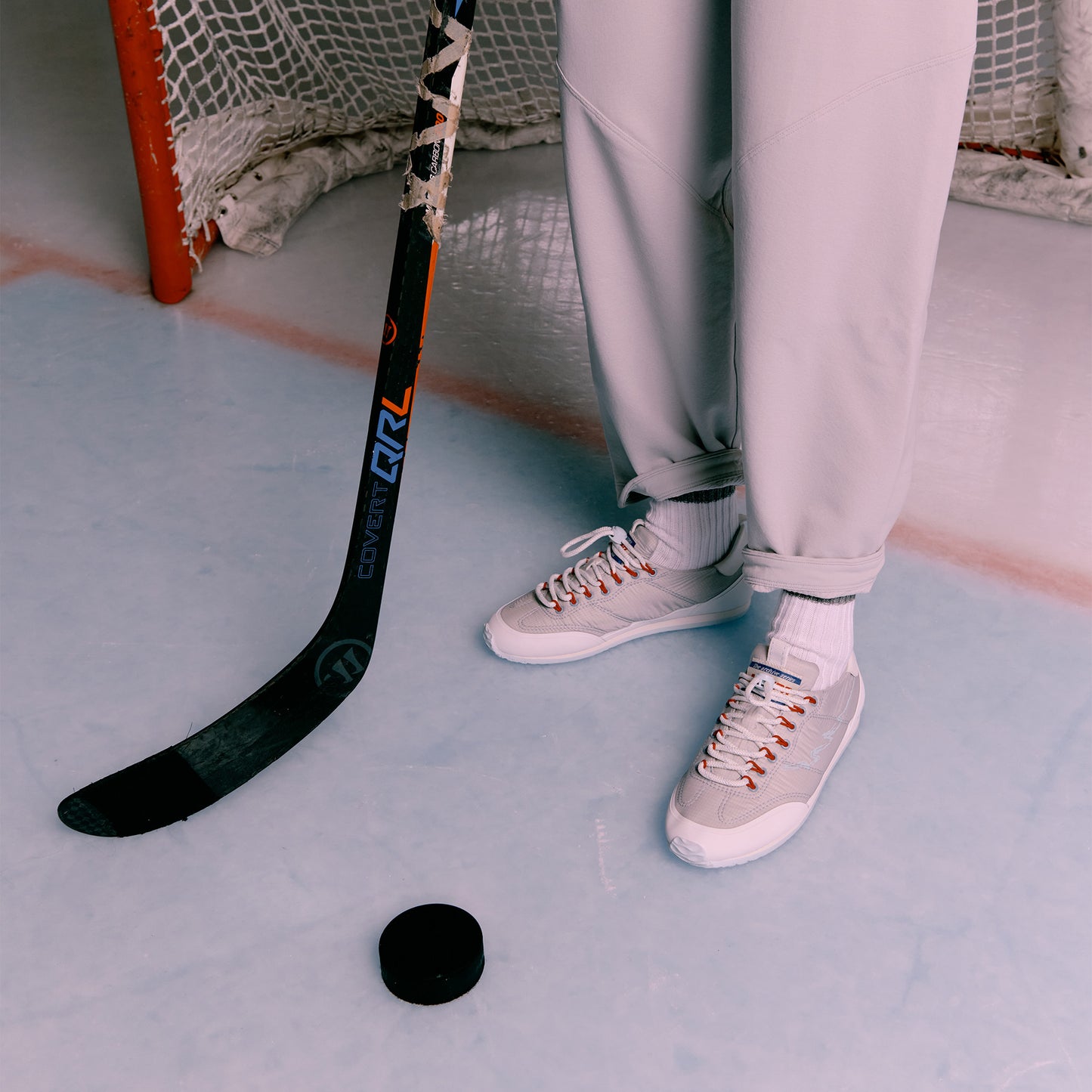 ENTJPN 61 Alpina - sneakers unisex in nylon light blue