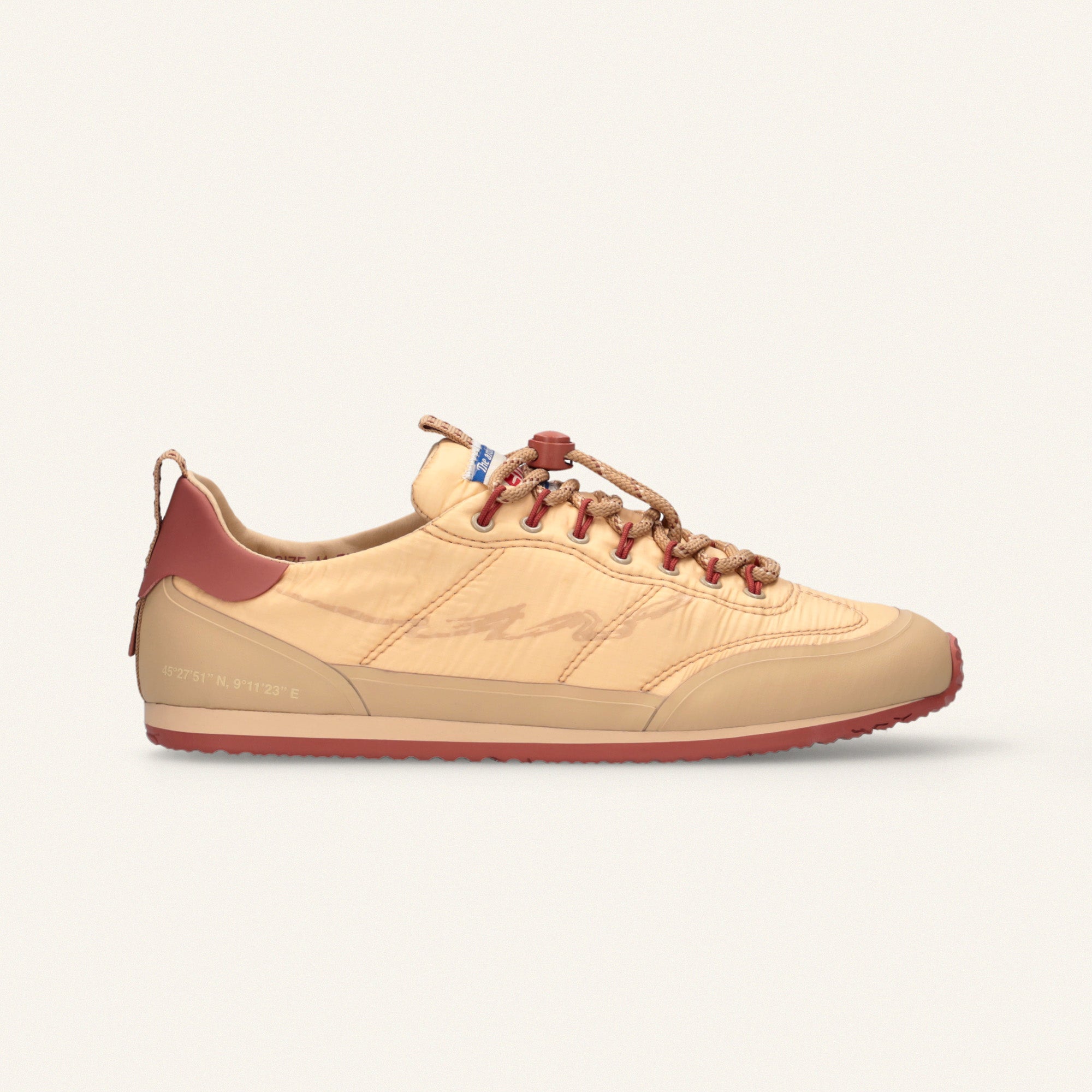 ENTJPN 61 Alpina - sneakers unisex in nylon champagne