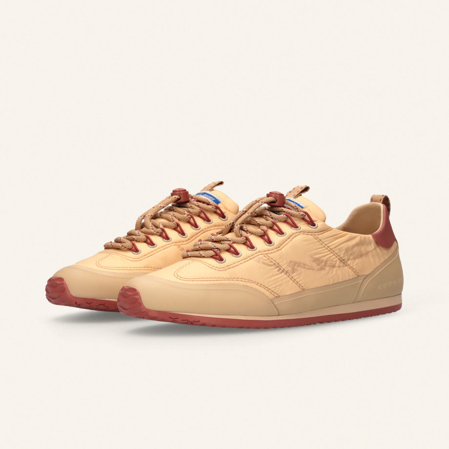 ENTJPN 61 Alpina - sneakers unisex in nylon champagne