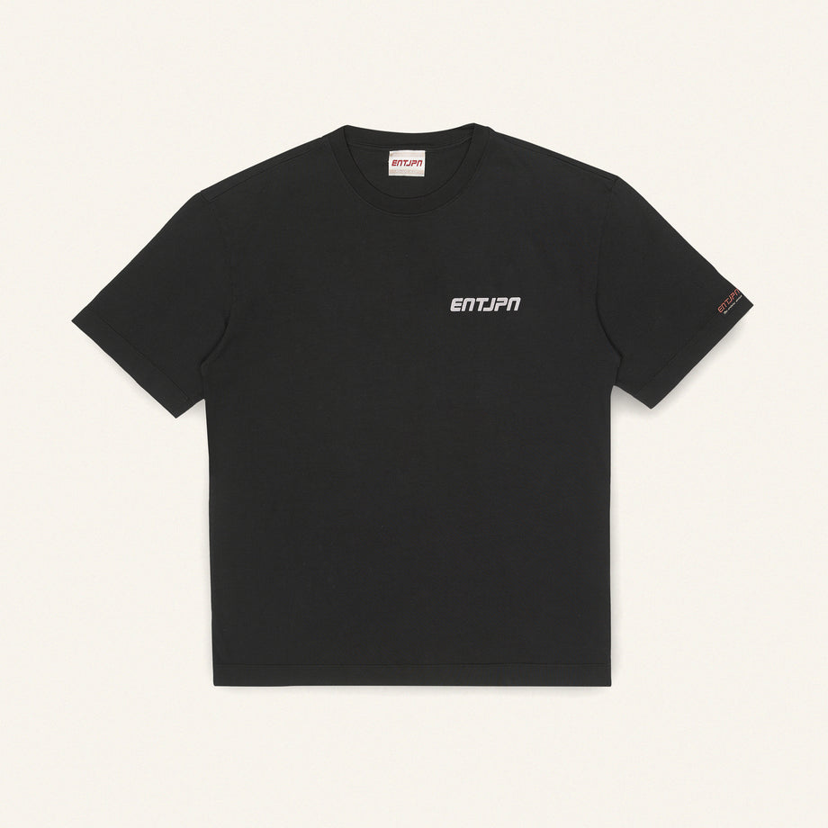T-shirt in cotone nero con stampa 'Enterprise Japan Market' image