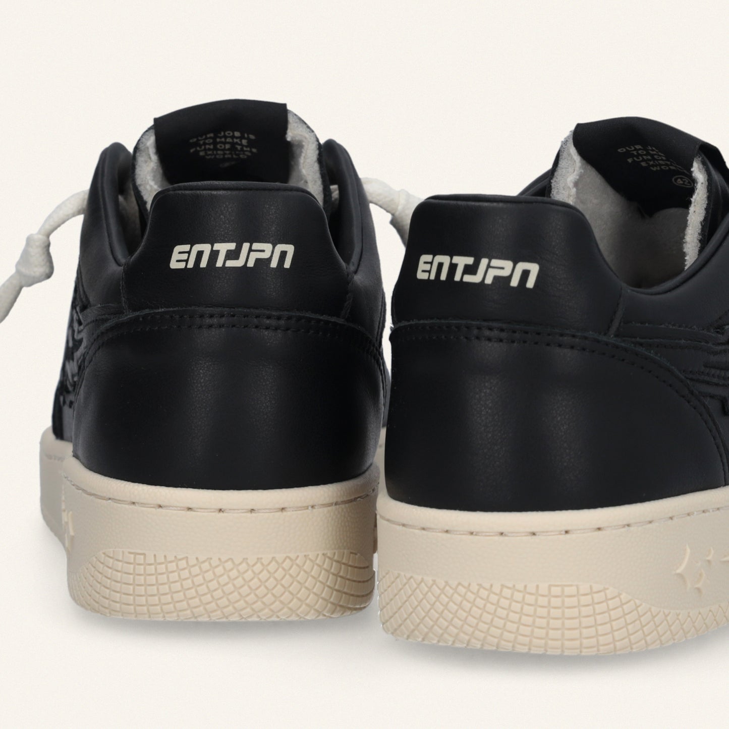 Entjpn Egg Rocket - sneakers uomo in pelle nera