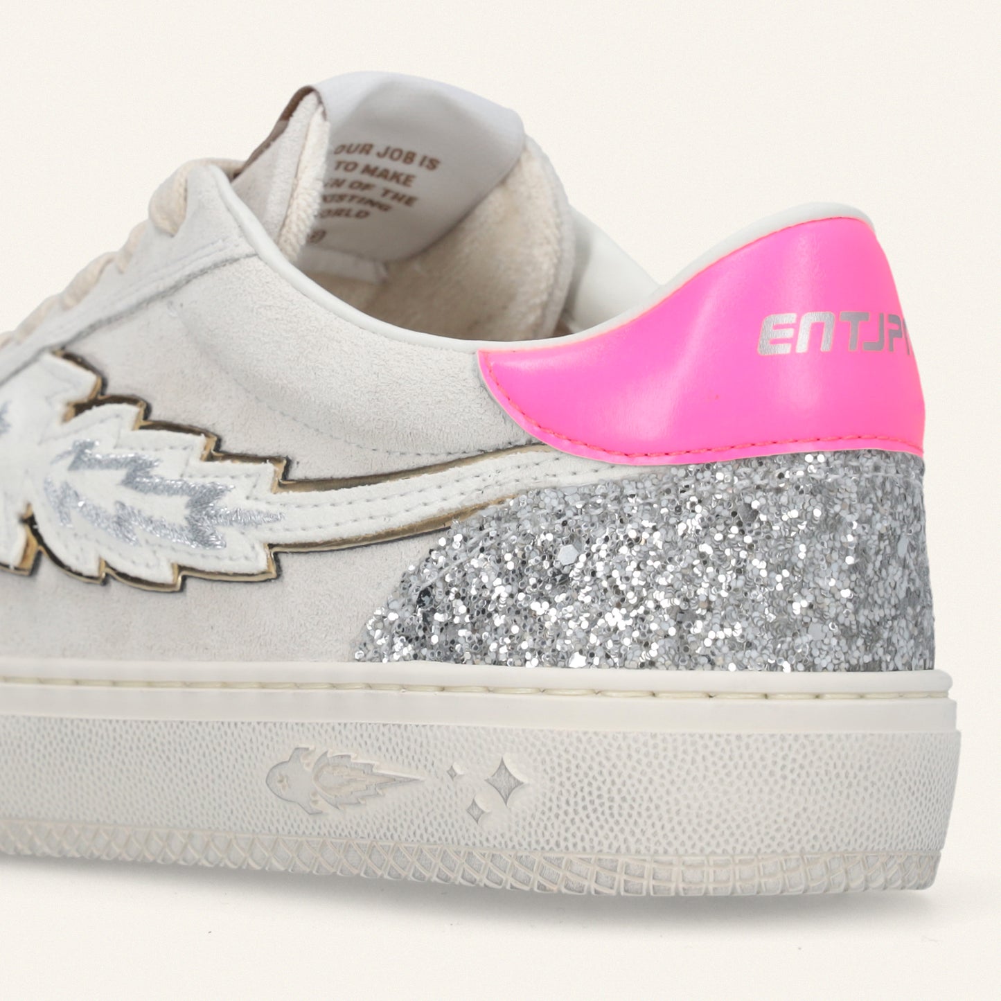 Entjpn Jupiter Rocket - sneakers donna con dettagli fluo e glitter