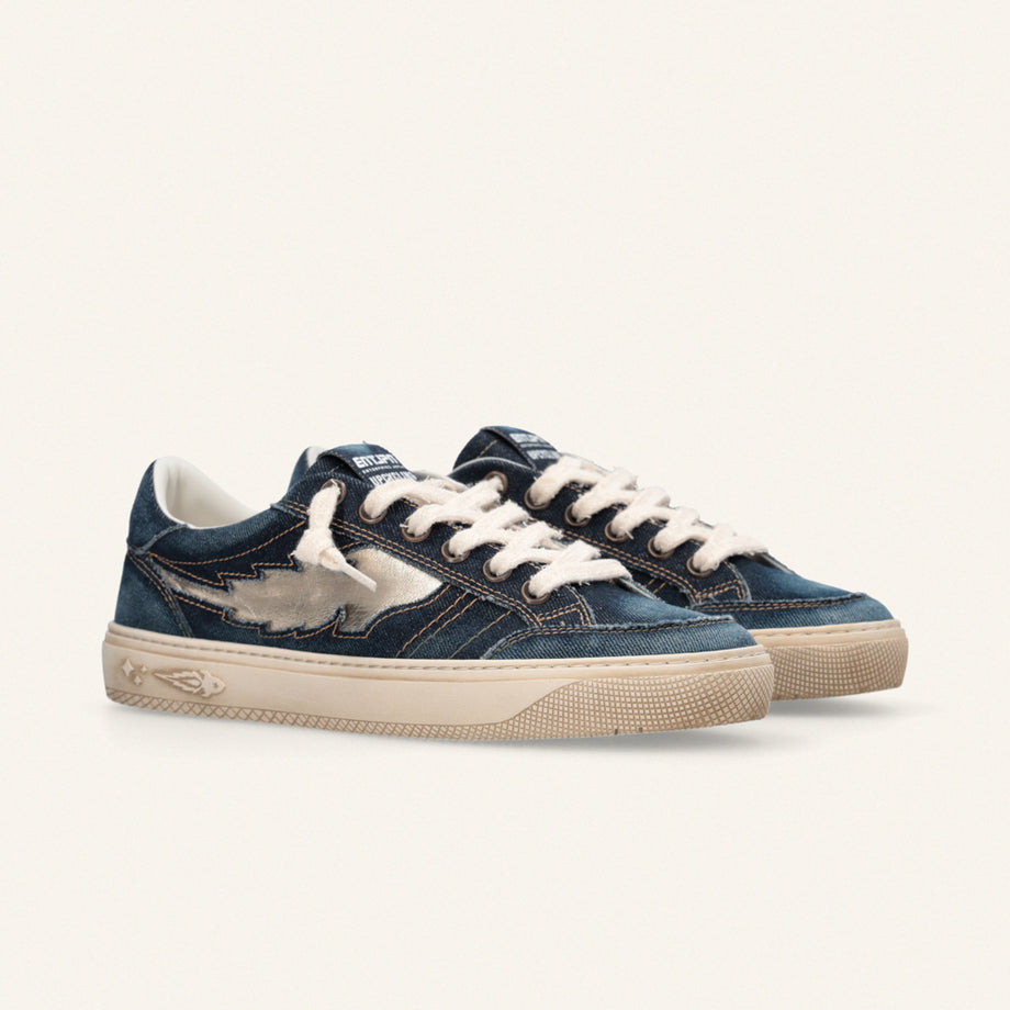 Entjpn Jupiter Rocket - sneakers unisex in denim dark blue