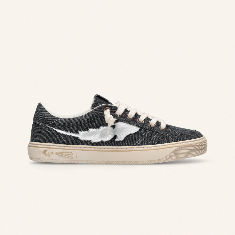 Entjpn Jupiter Rocket - sneakers unisex in denim nero