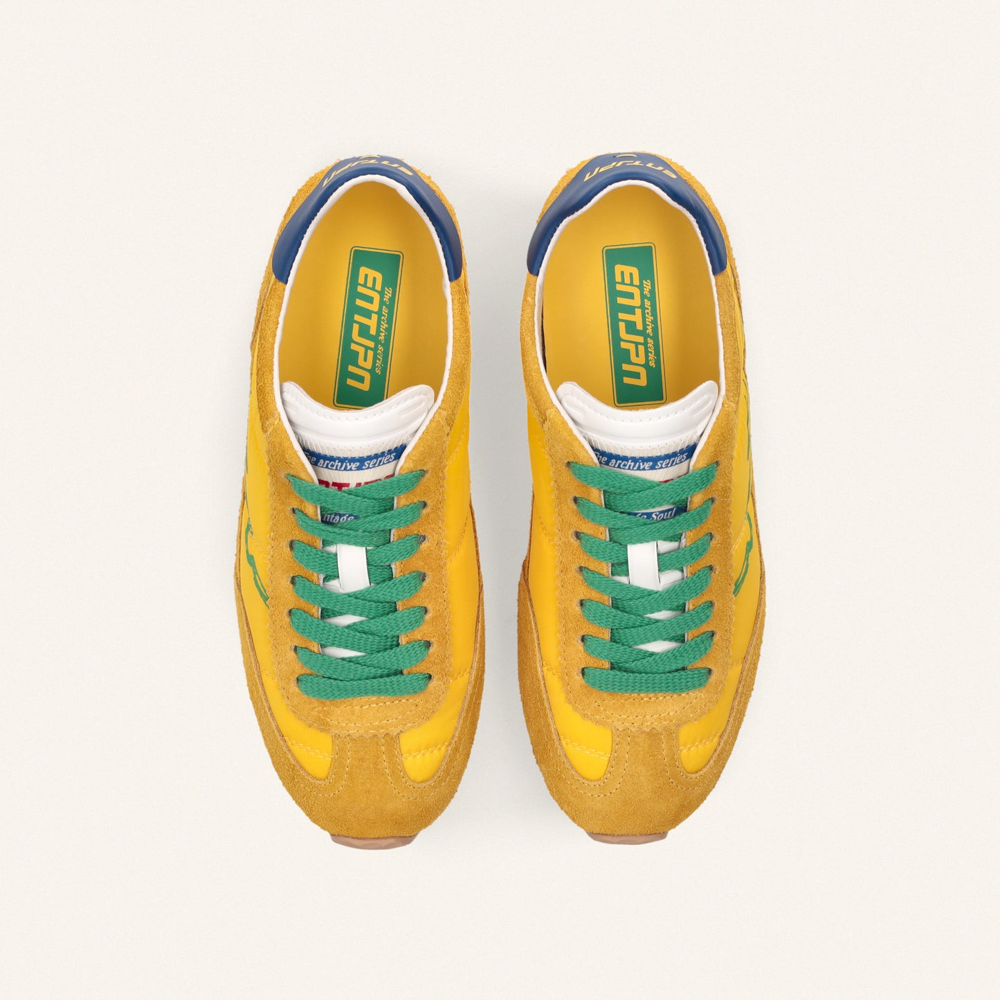 ENTJPN 61 Mondialito Brazil – Sneakers in suede e nylon