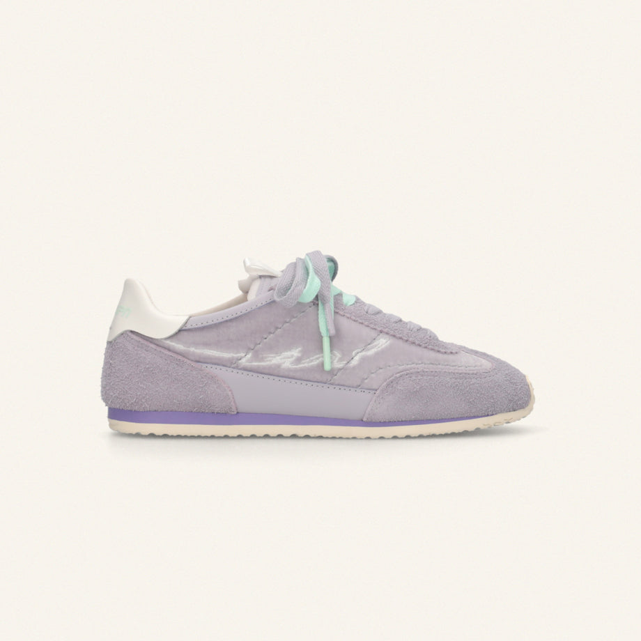 Entjpn 61 - sneakers color lavanda in pelle scamosciata e ciniglia image