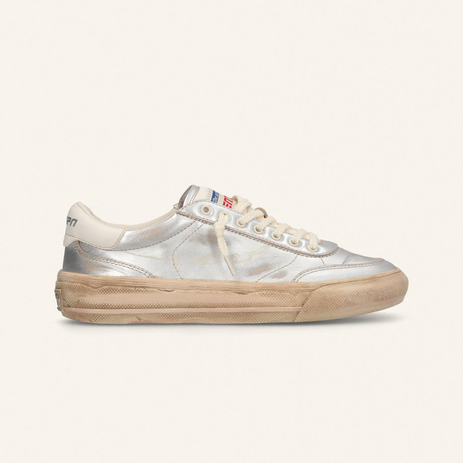 ENTJPN 75 – Sneaker in pelle laminata silver image