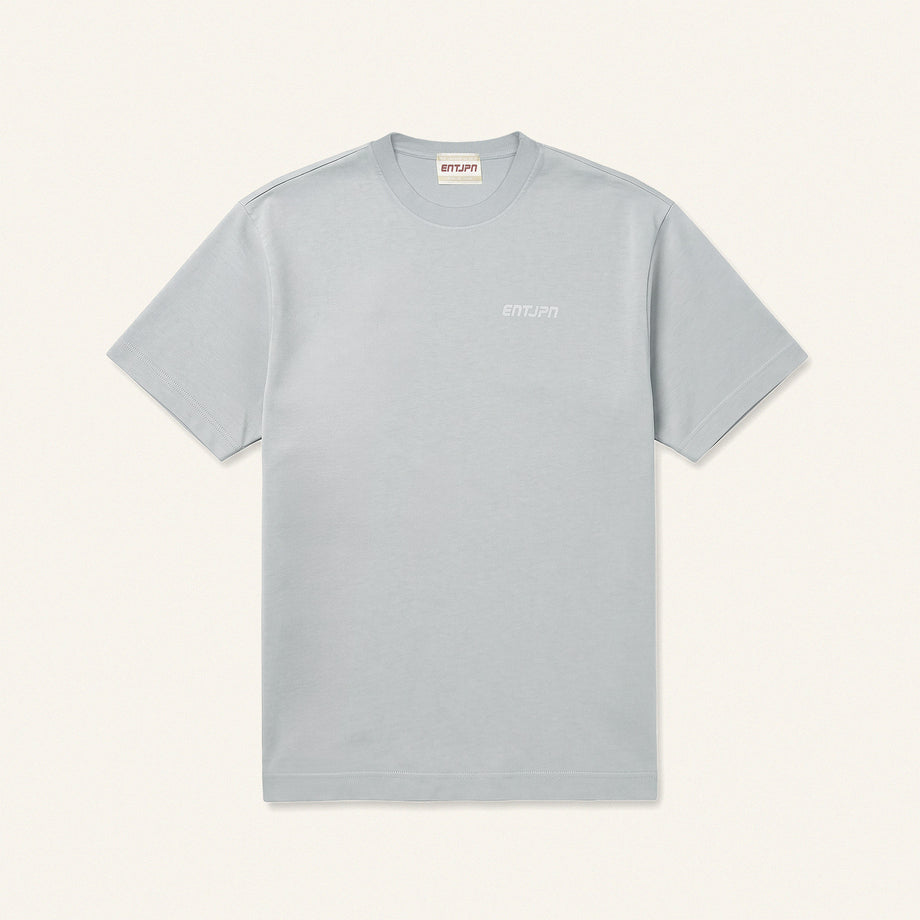 T-shirt in cotone grigia con stampa 'ENTJPN 1975 Tokyo' image