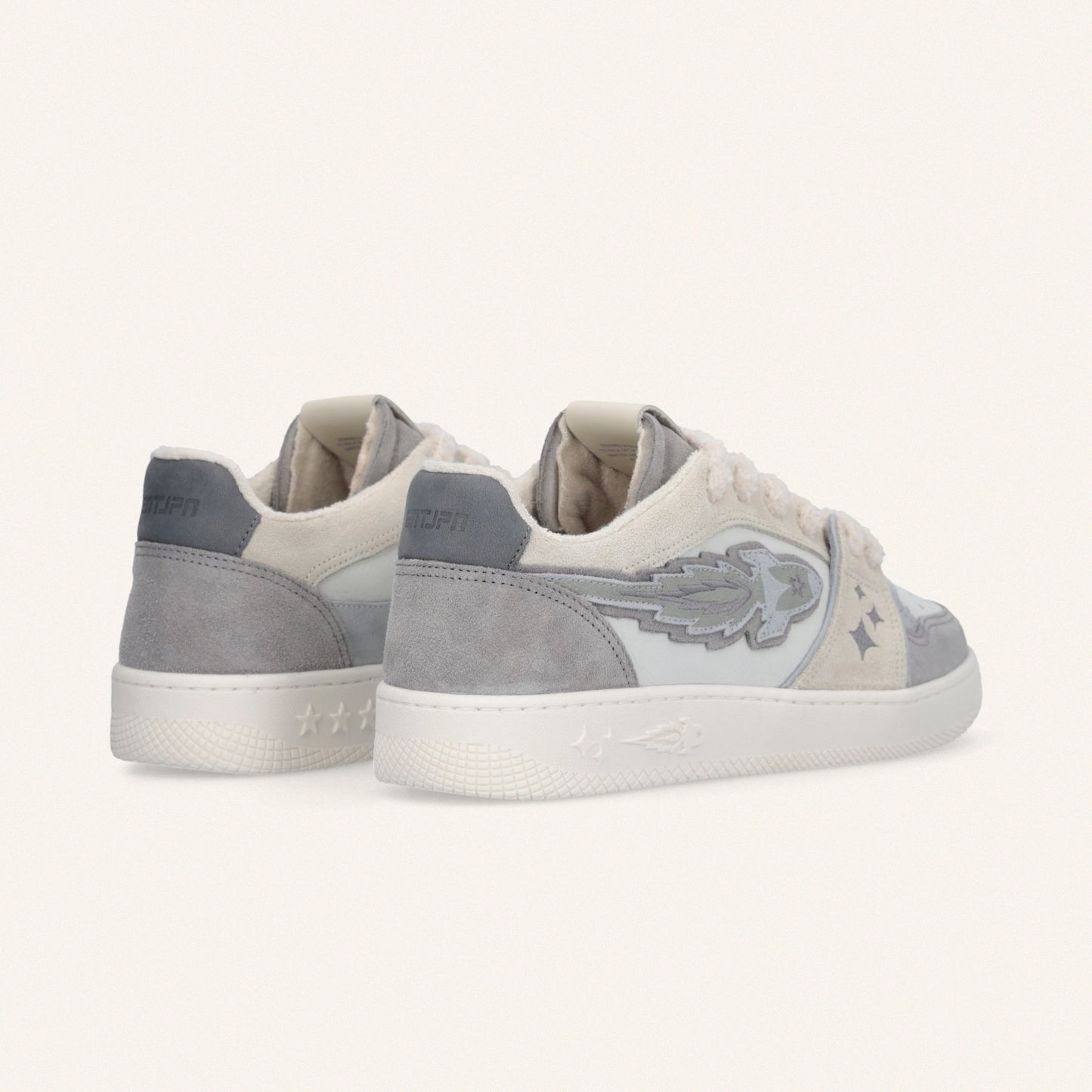 Entjpn Egg Rocket - sneakers grigie in suede