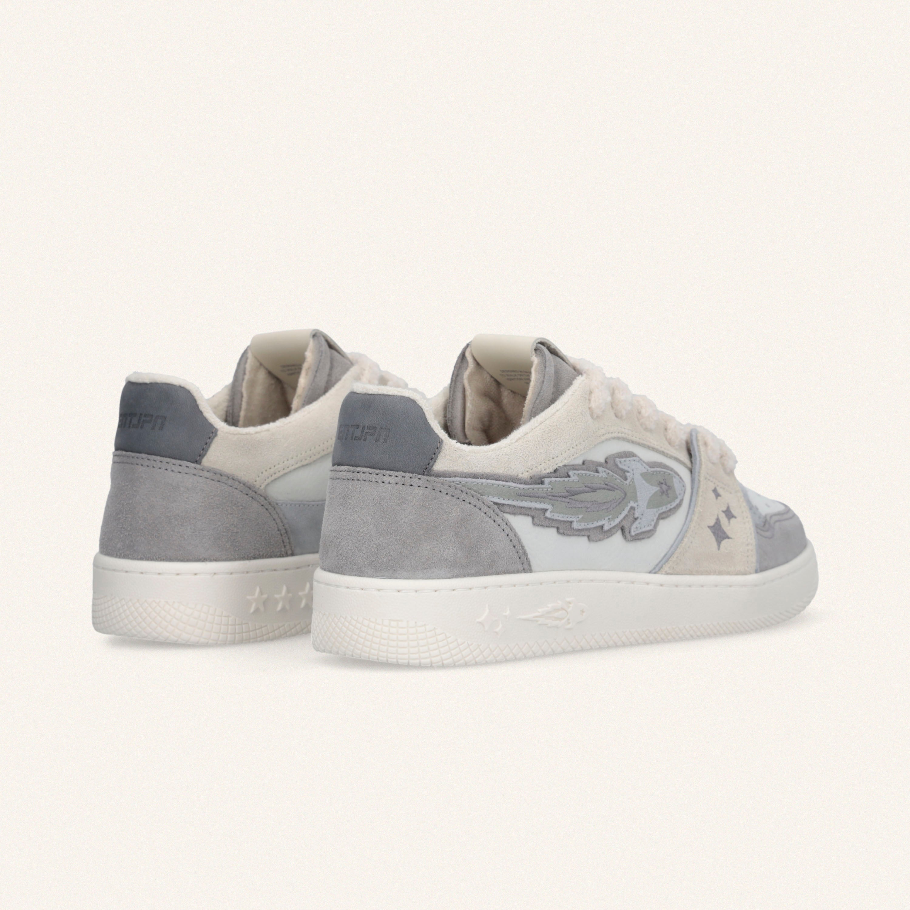 Entjpn Egg Rocket - sneakers grigie in suede