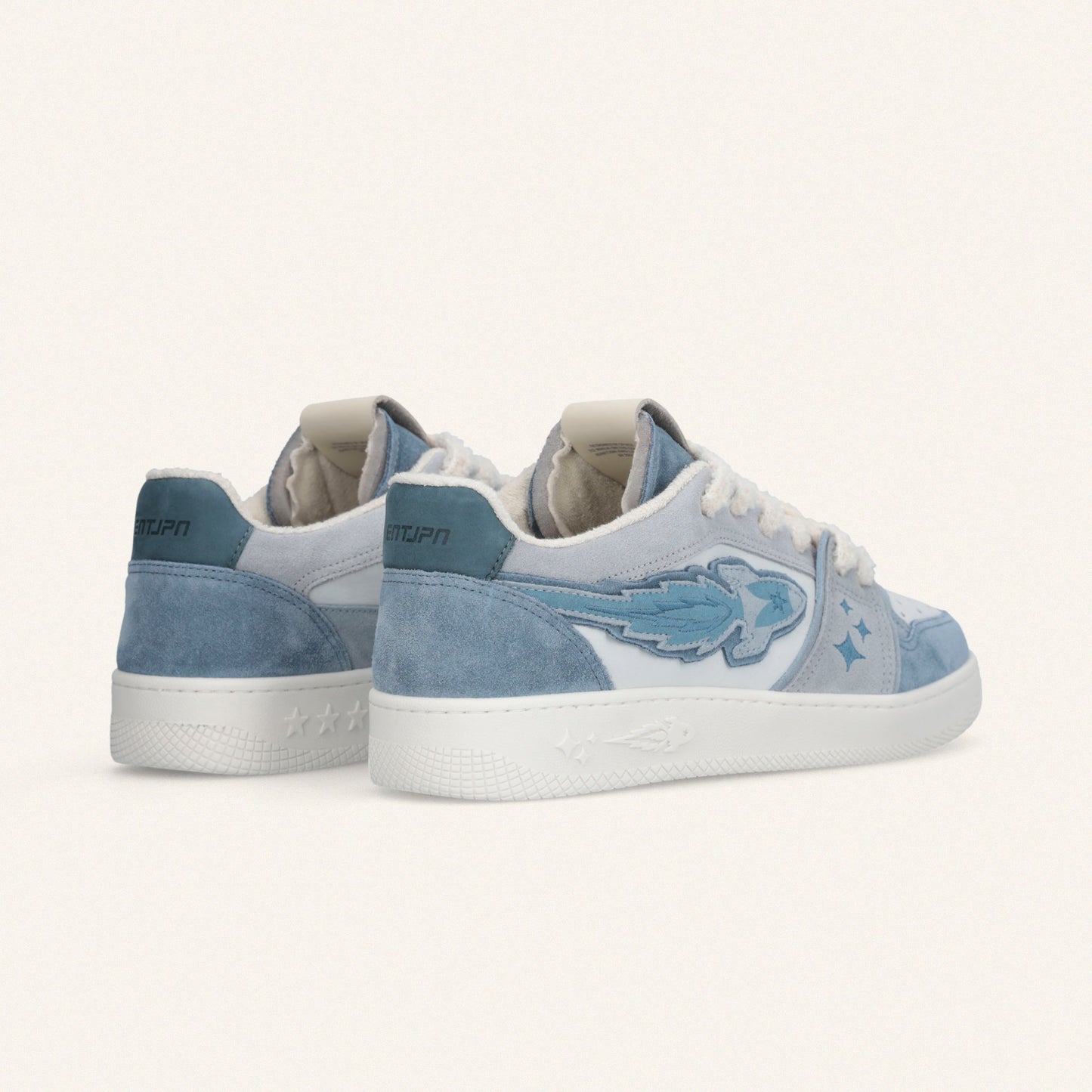 Entjpn Egg Rocket - sneakers in nabuk e suede sky