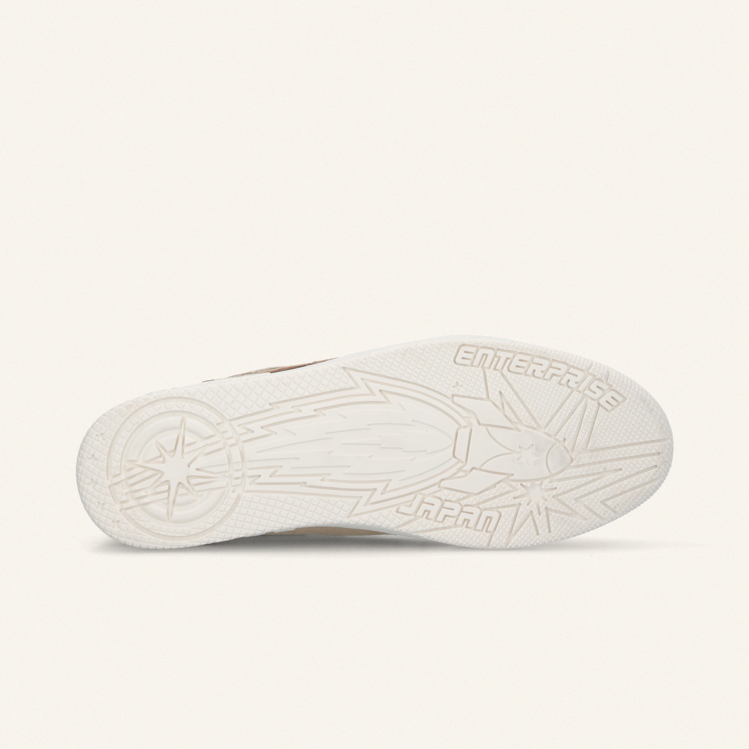 Entjpn Egg Rocket - sneakers in suede sabbia e marrone