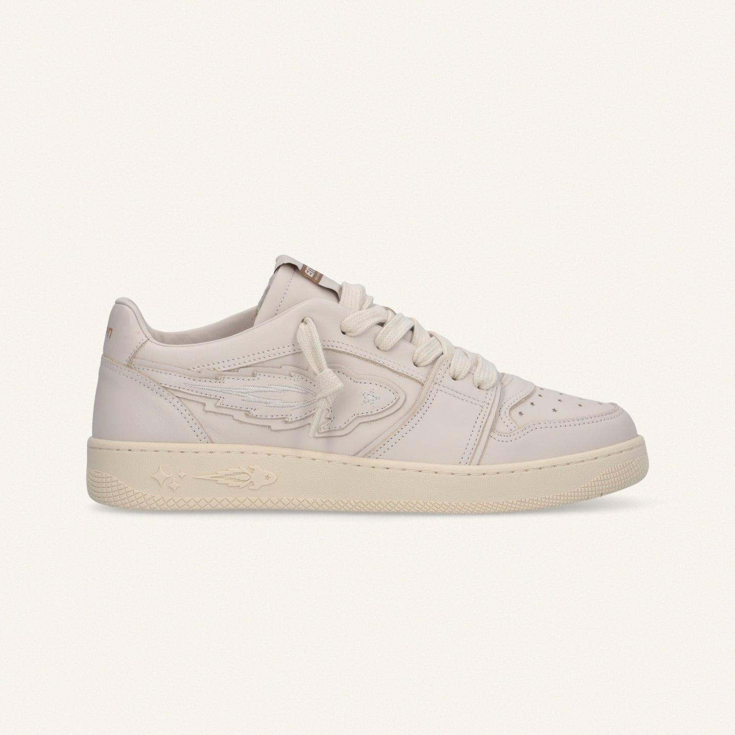 Entjpn Egg Rocket - sneakers unisex bianca in pelle