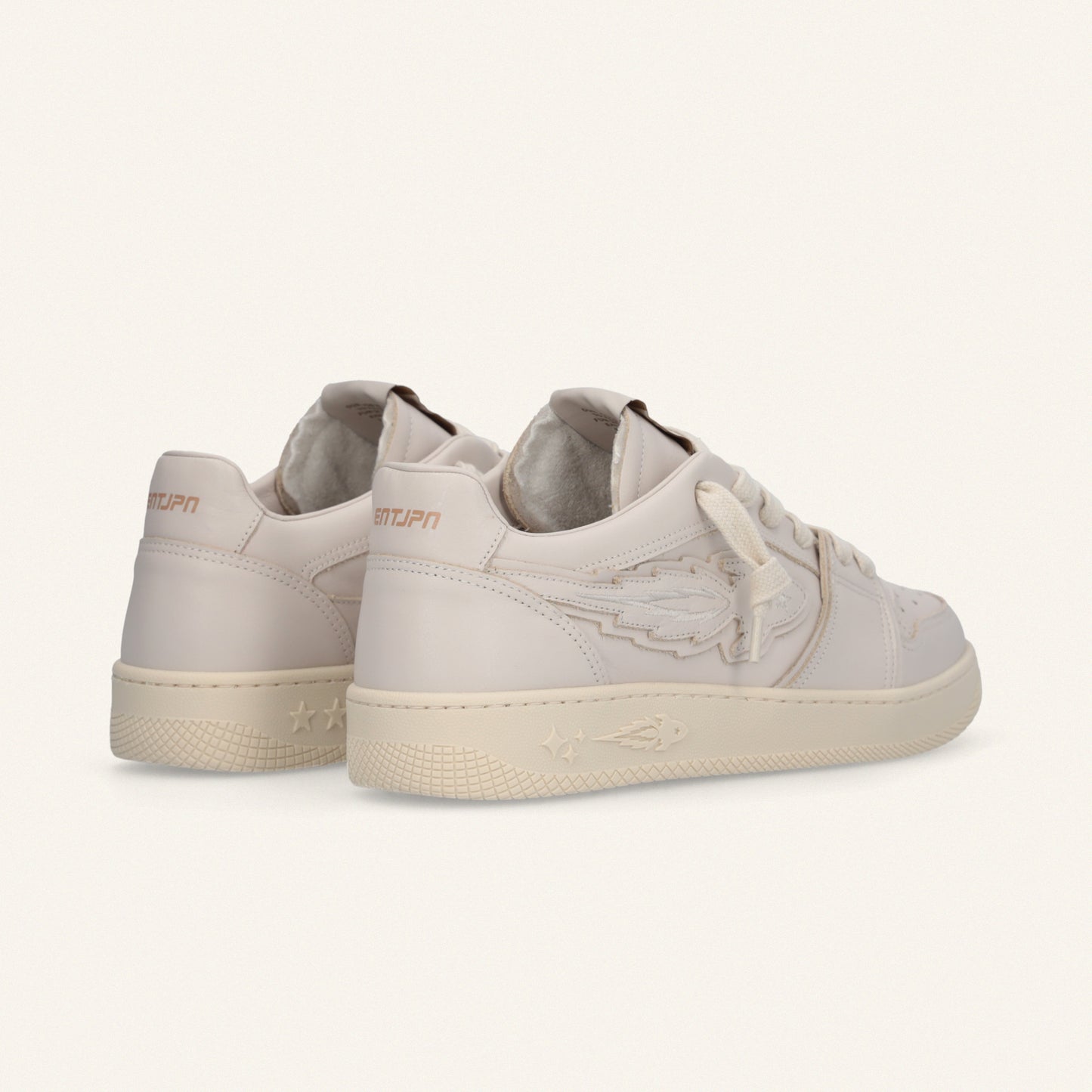 Entjpn Egg Rocket - sneakers unisex bianca in pelle