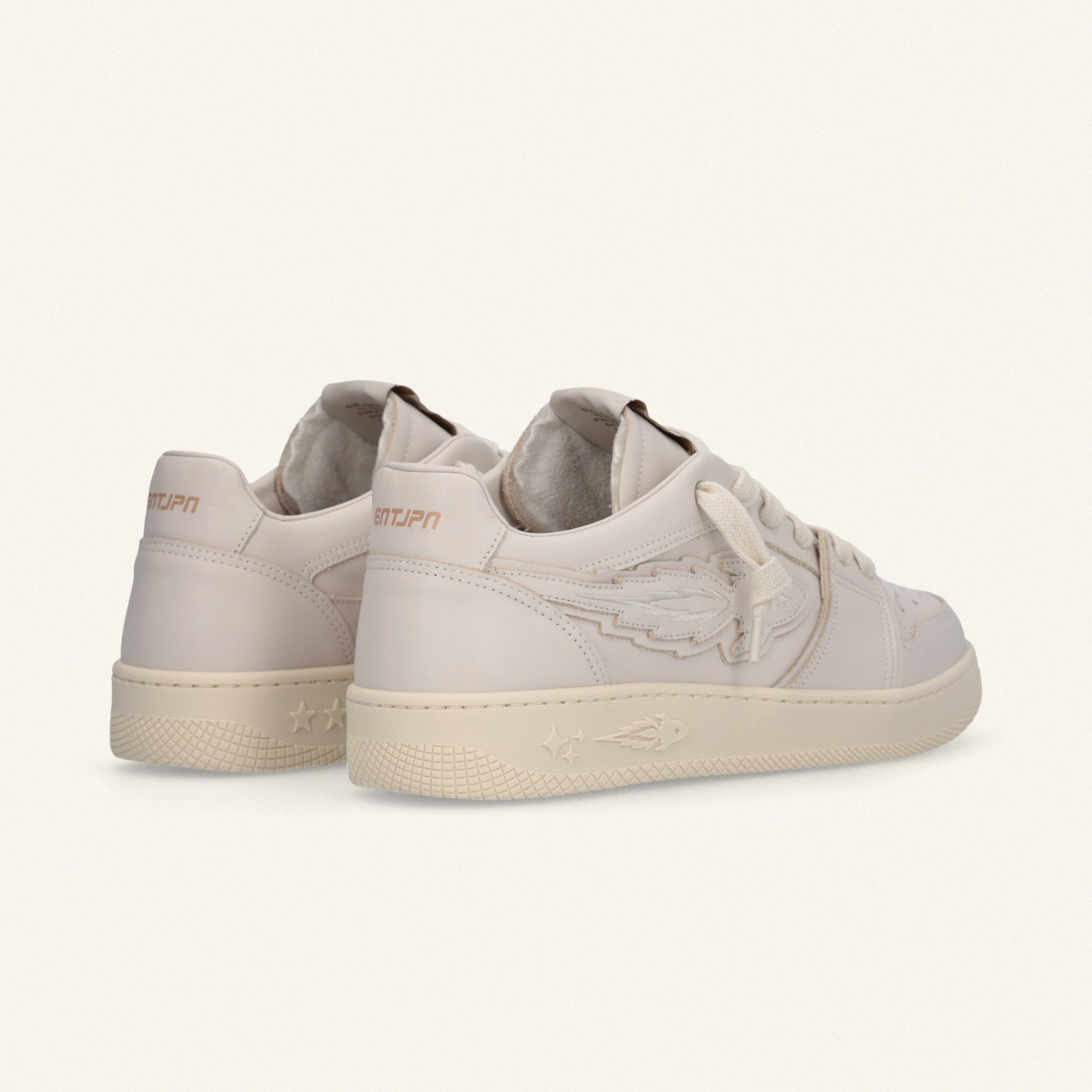Entjpn Egg Rocket - sneakers unisex bianca in pelle