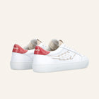 Entjpn Jupiter Rocket - sneakers in pelle bianca con talloncino rosso