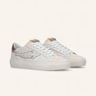 Entjpn Jupiter Rocket - sneakers in pelle con talloncino gold rose