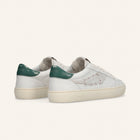 Entjpn Jupiter Rocket - sneakers in pelle bianca con talloncino verde