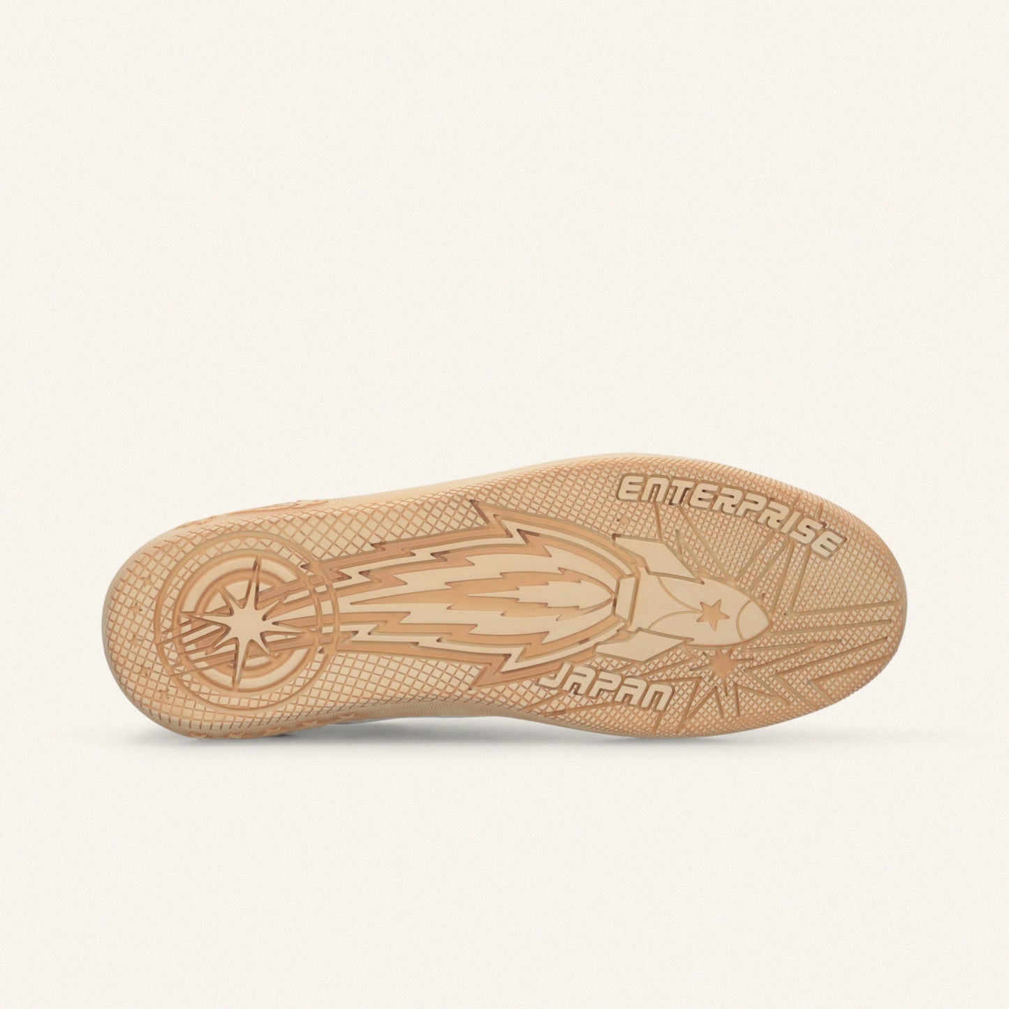 Entjpn Jupiter Rocket - sneakers uomo in pelle bianca e nera
