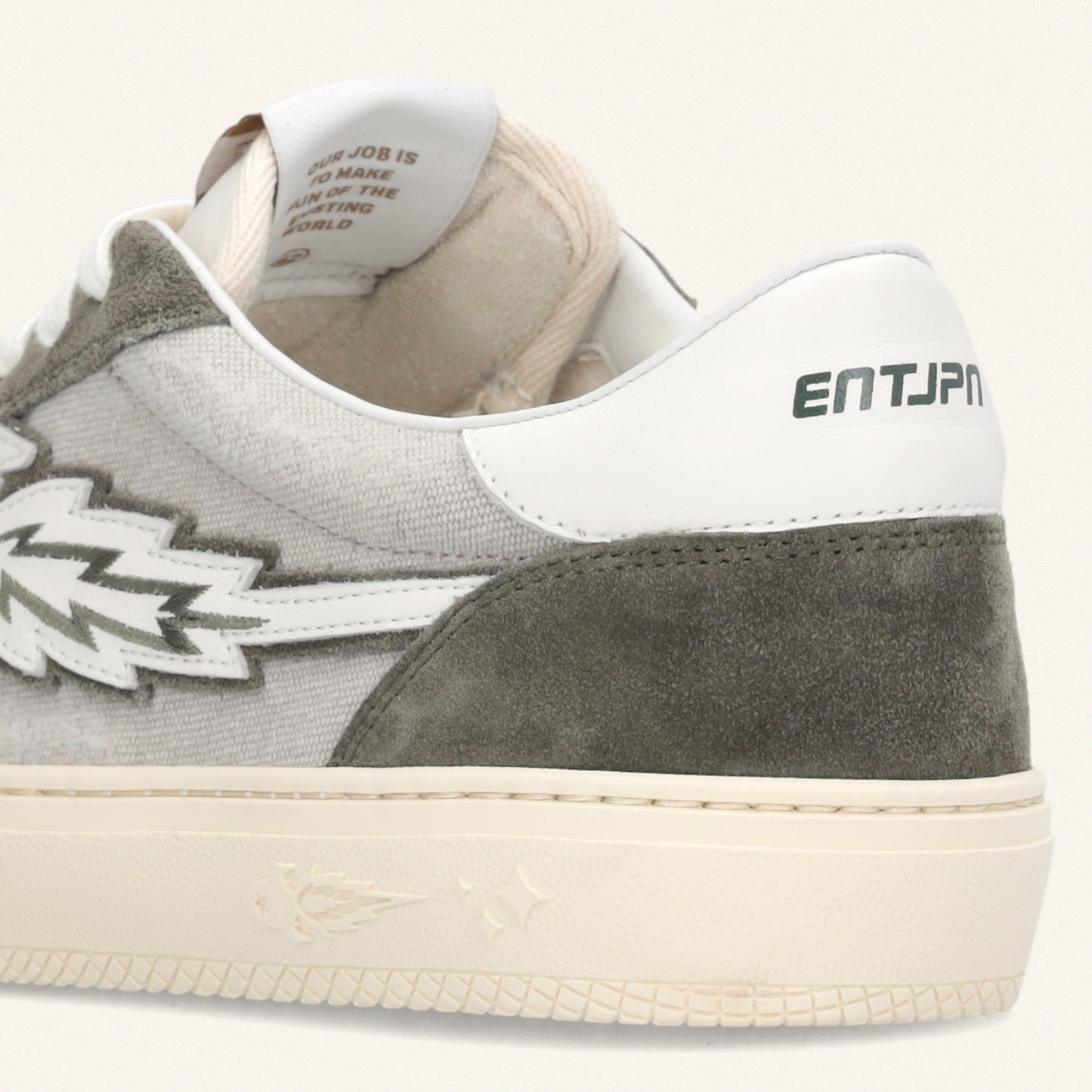 Entjpn Jupiter Rocket - sneakers grigie in pelle e crosta