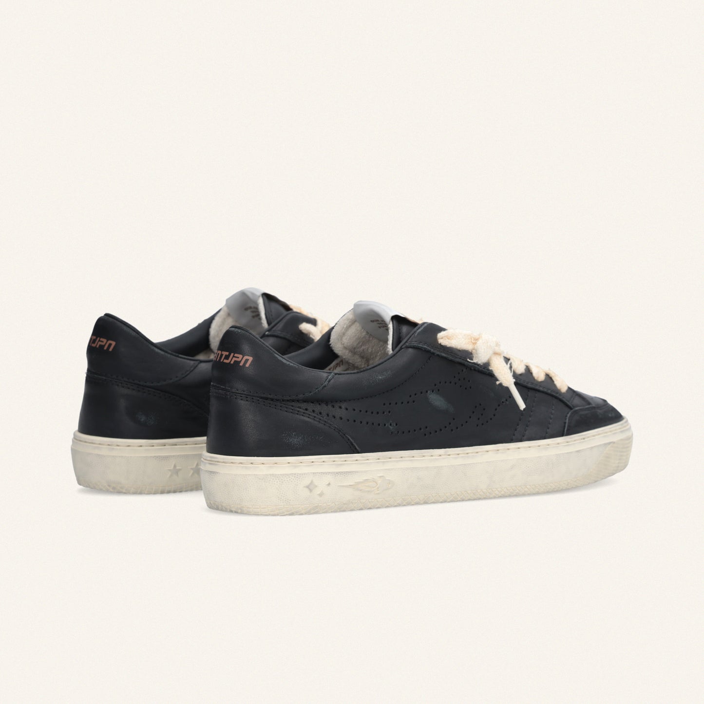 Entjpn Jupiter Rocket - sneakers unisex in pelle nera