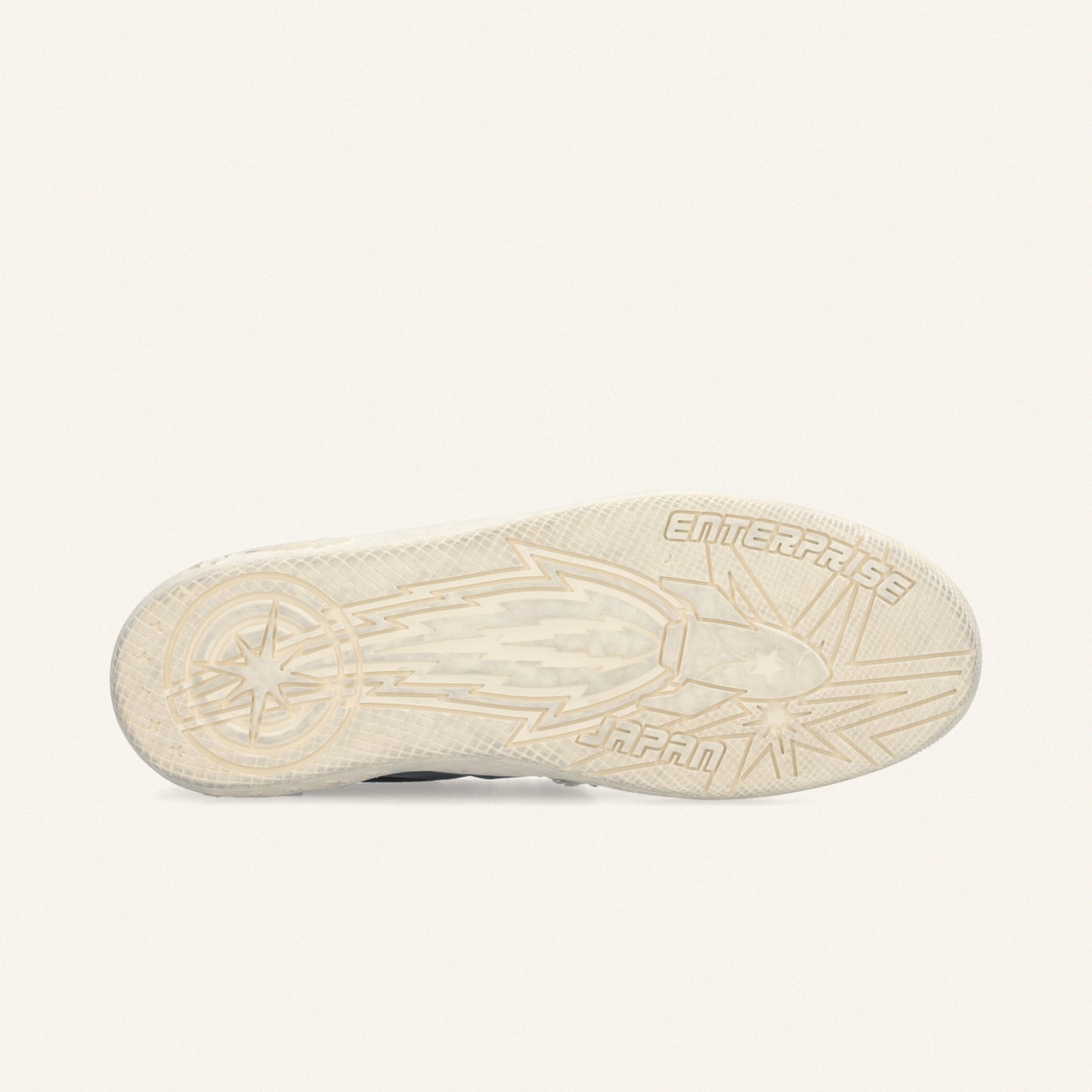 Entjpn Jupiter Rocket - sneakers unisex in pelle nera