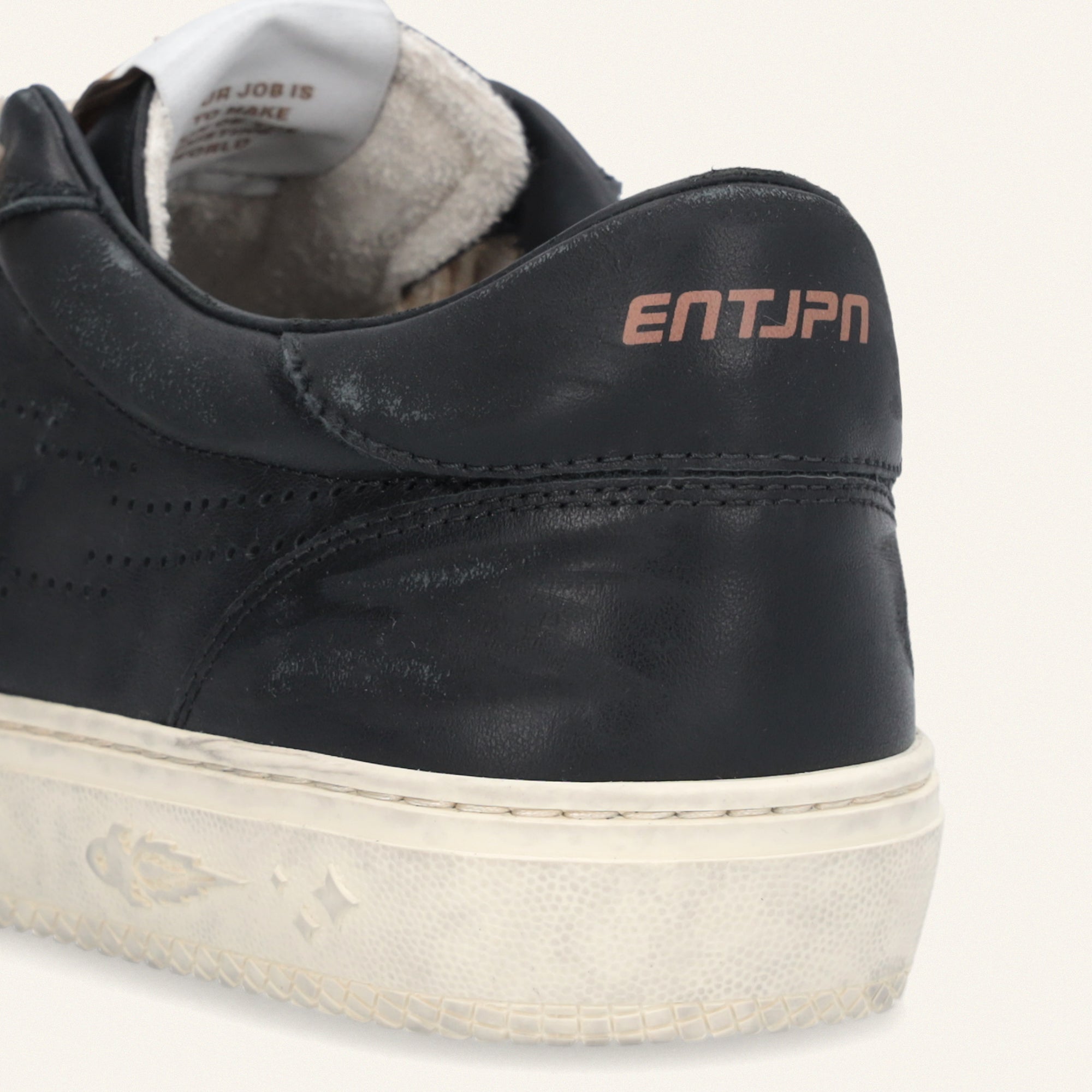 Entjpn Jupiter Rocket - sneakers unisex in pelle nera