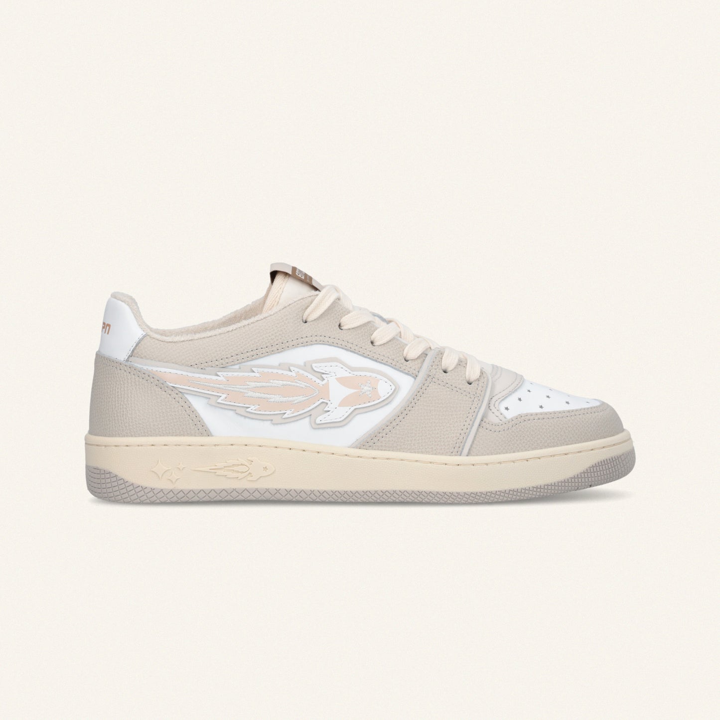 Entjpn Egg Rocket – sneakers in tumbled leather