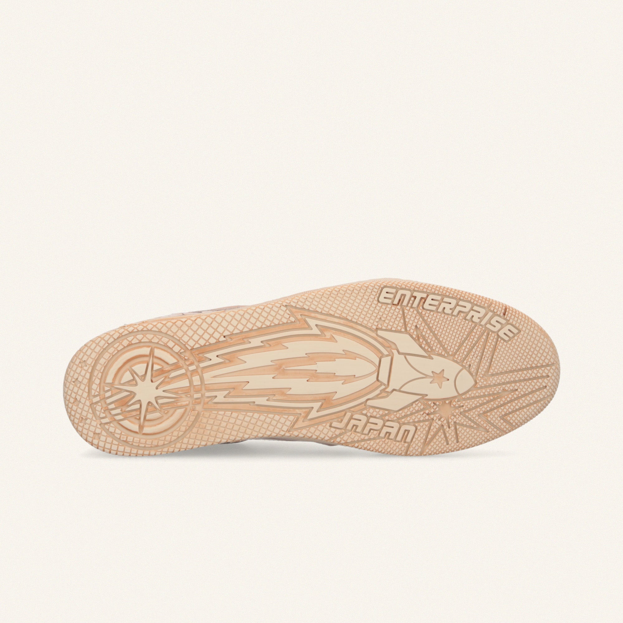 Entjpn Egg Rocket - sneakers in leather red clay