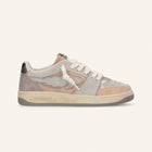 Entjpn Egg Rocket – blush sneakers in suede and laminate