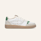 Entjpn Egg Rocket – leather sneakers with green details