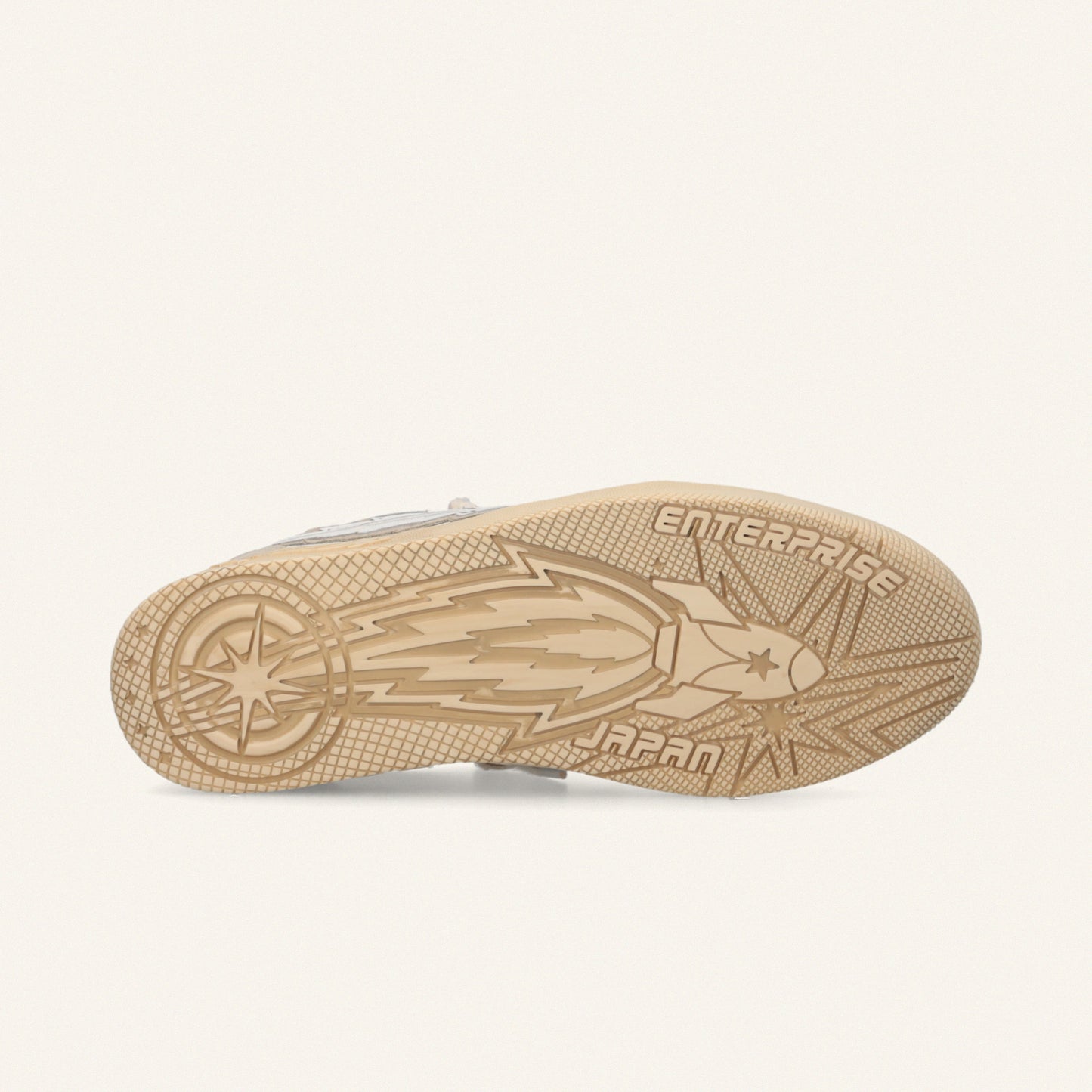 Entjpn Egg Rocket - sneakers in pelle con inserti celeste