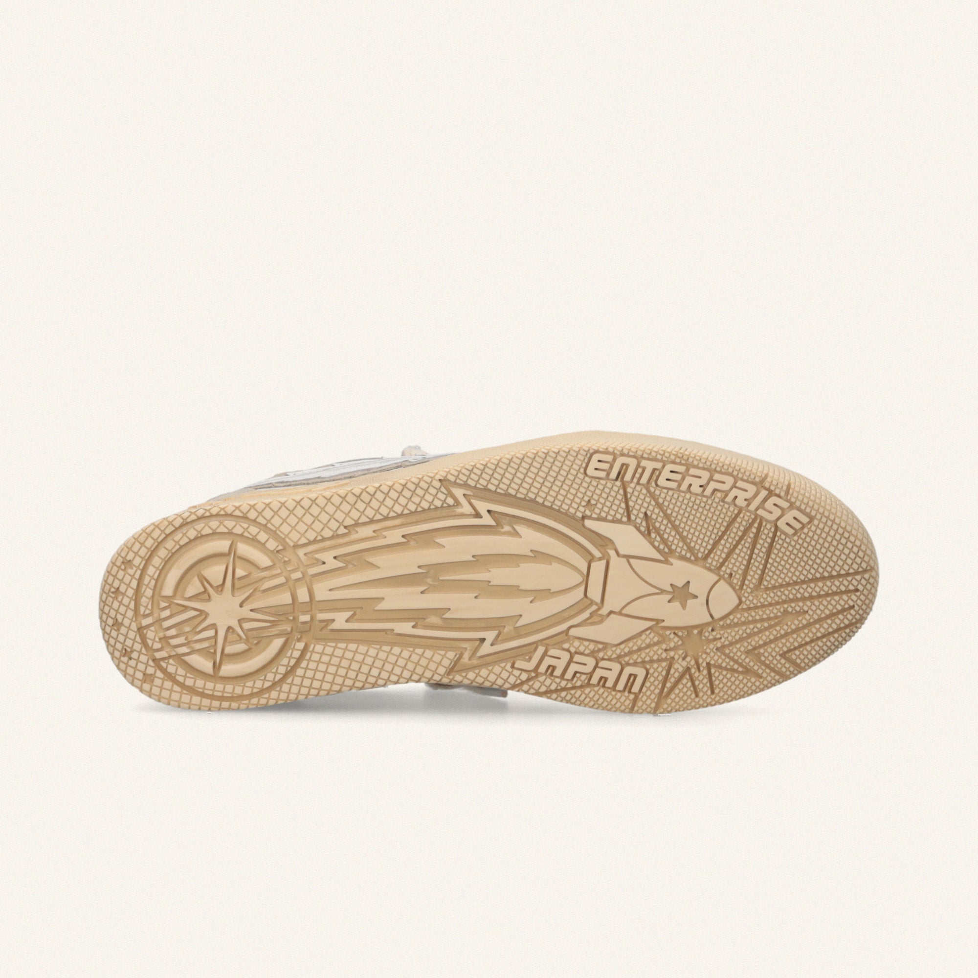Entjpn Egg Rocket - sneakers in pelle con inserti celeste