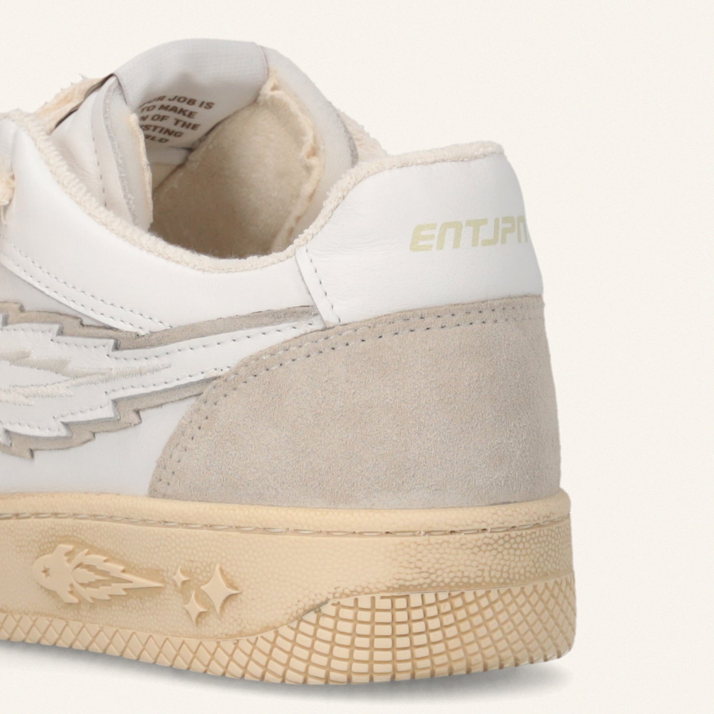 Entjpn Egg Rocket - sneakers in pelle con inserti celeste