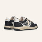 Entjpn Egg Rocket - sneakers vintage in pelle bianche e nere