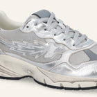 Entjpn Run Rocket - sneakers running metal argento