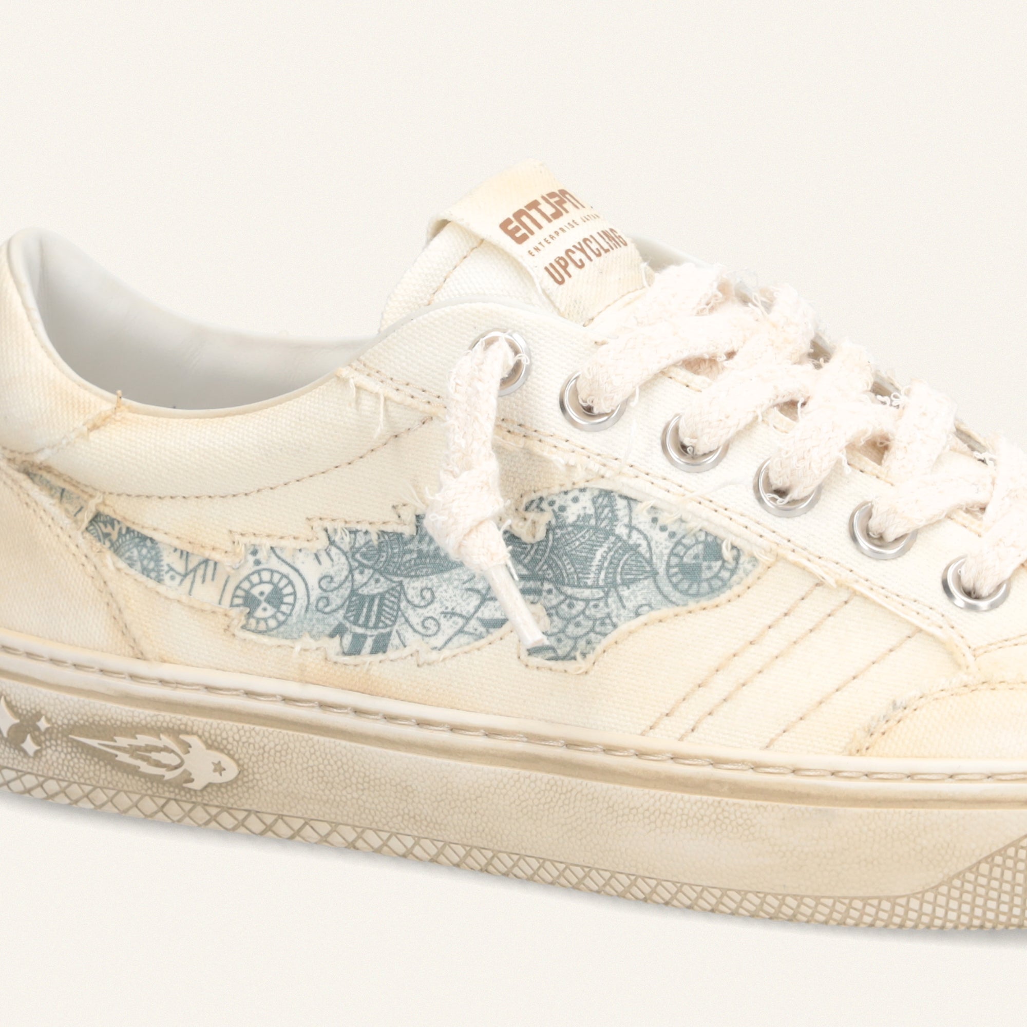 UPCYCLING Entjpn Jupiter Rocket - sneakers unisex in canvas