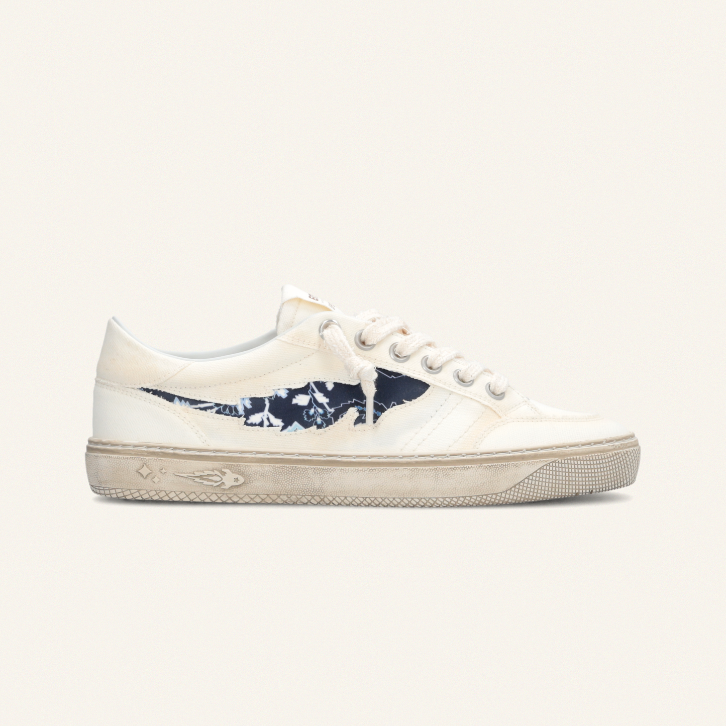 UPCYCLING Entjpn Jupiter Rocket - sneakers unisex in canvas