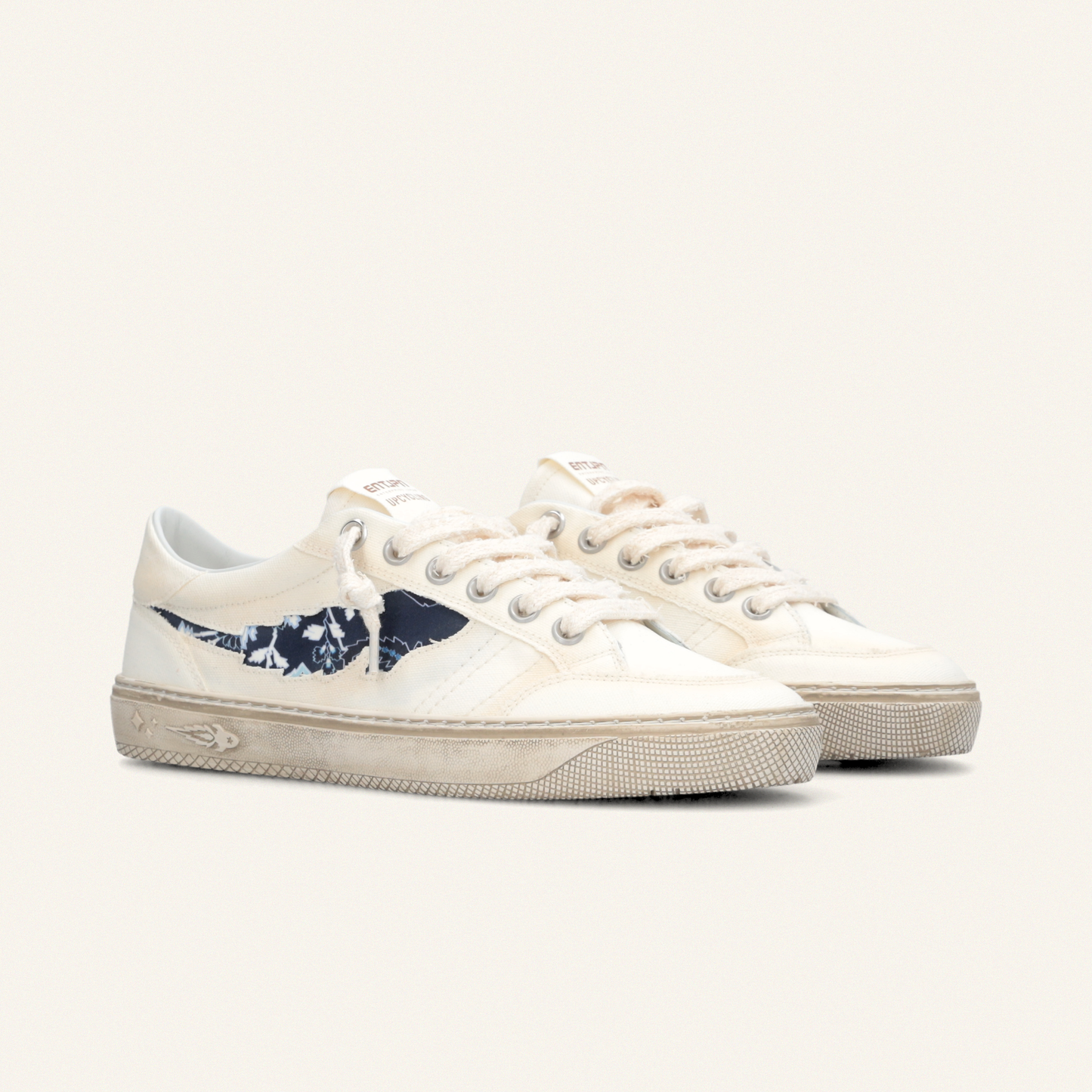 UPCYCLING Entjpn Jupiter Rocket - sneakers unisex in canvas