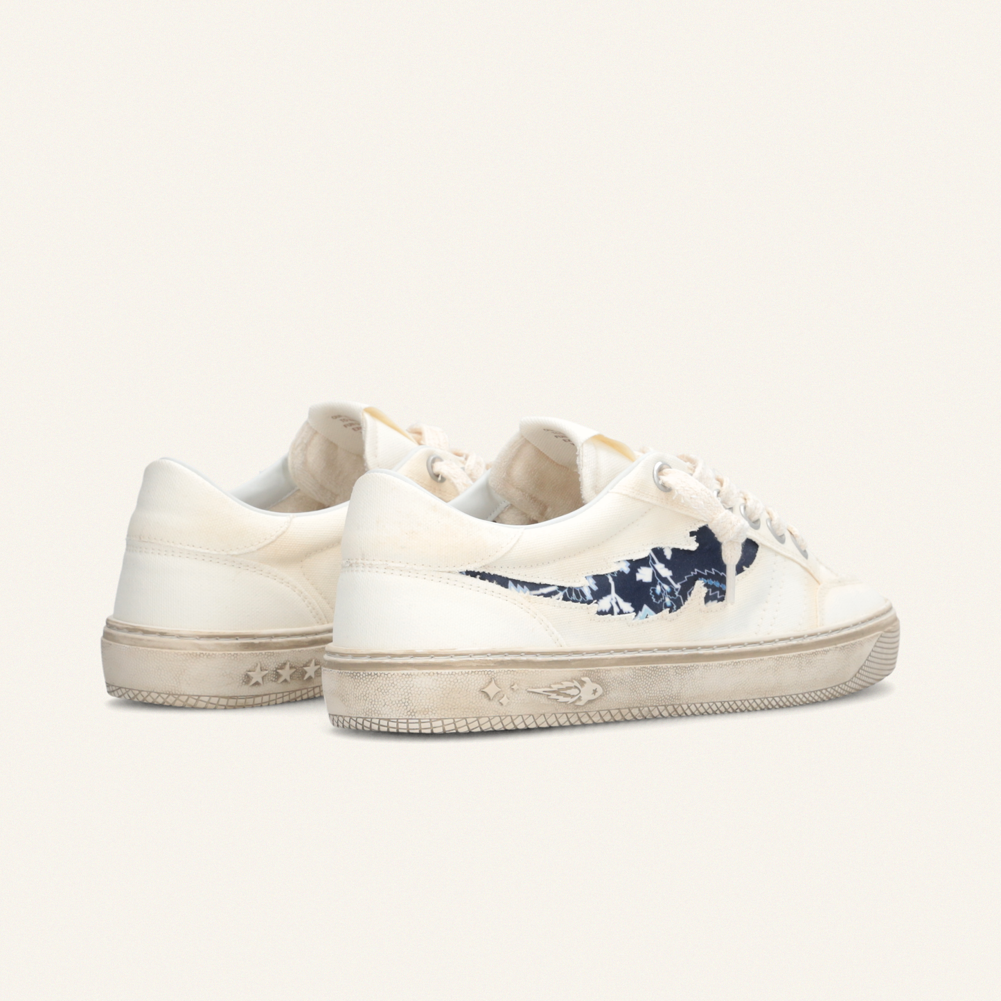 UPCYCLING Entjpn Jupiter Rocket - sneakers unisex in canvas