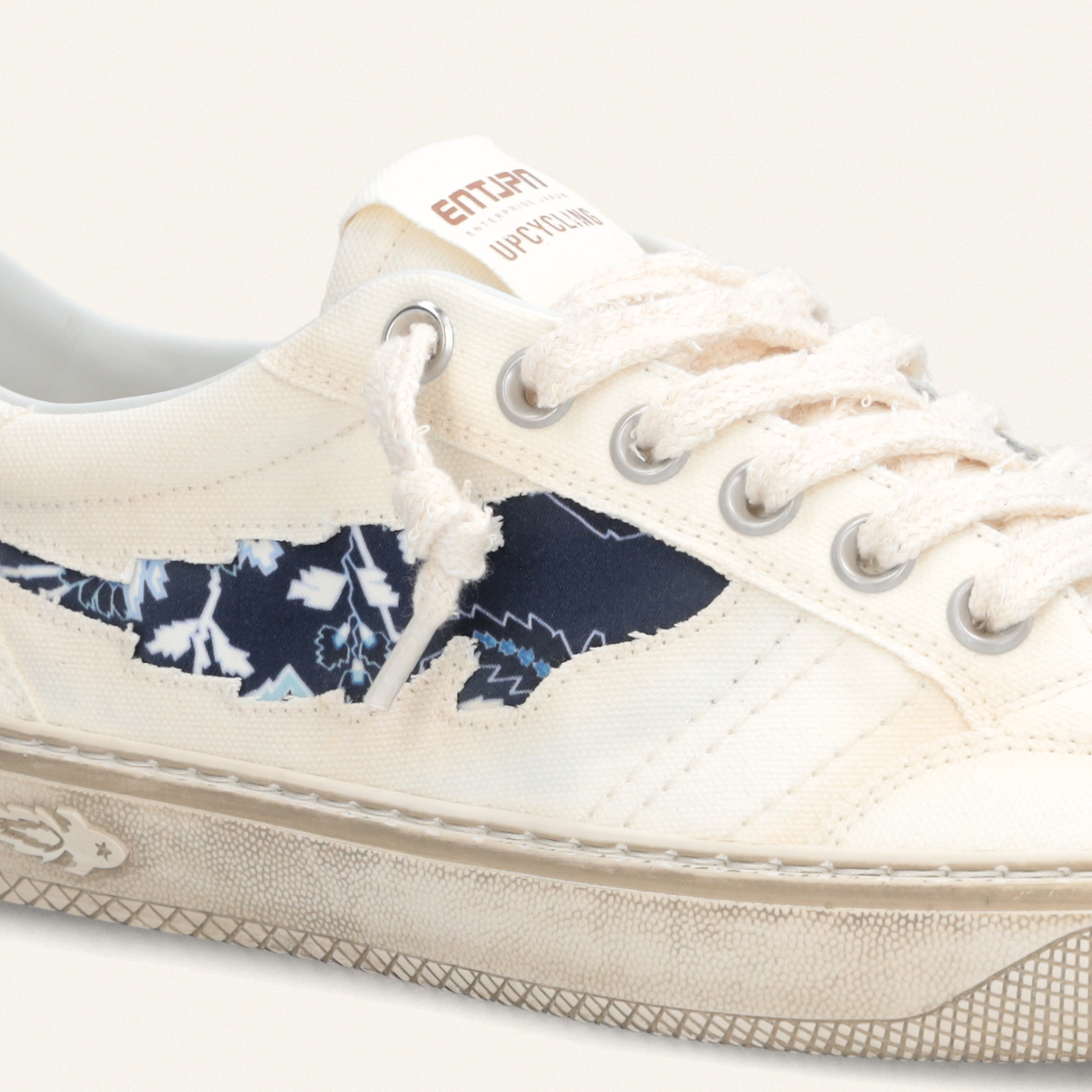UPCYCLING Entjpn Jupiter Rocket - sneakers unisex in canvas