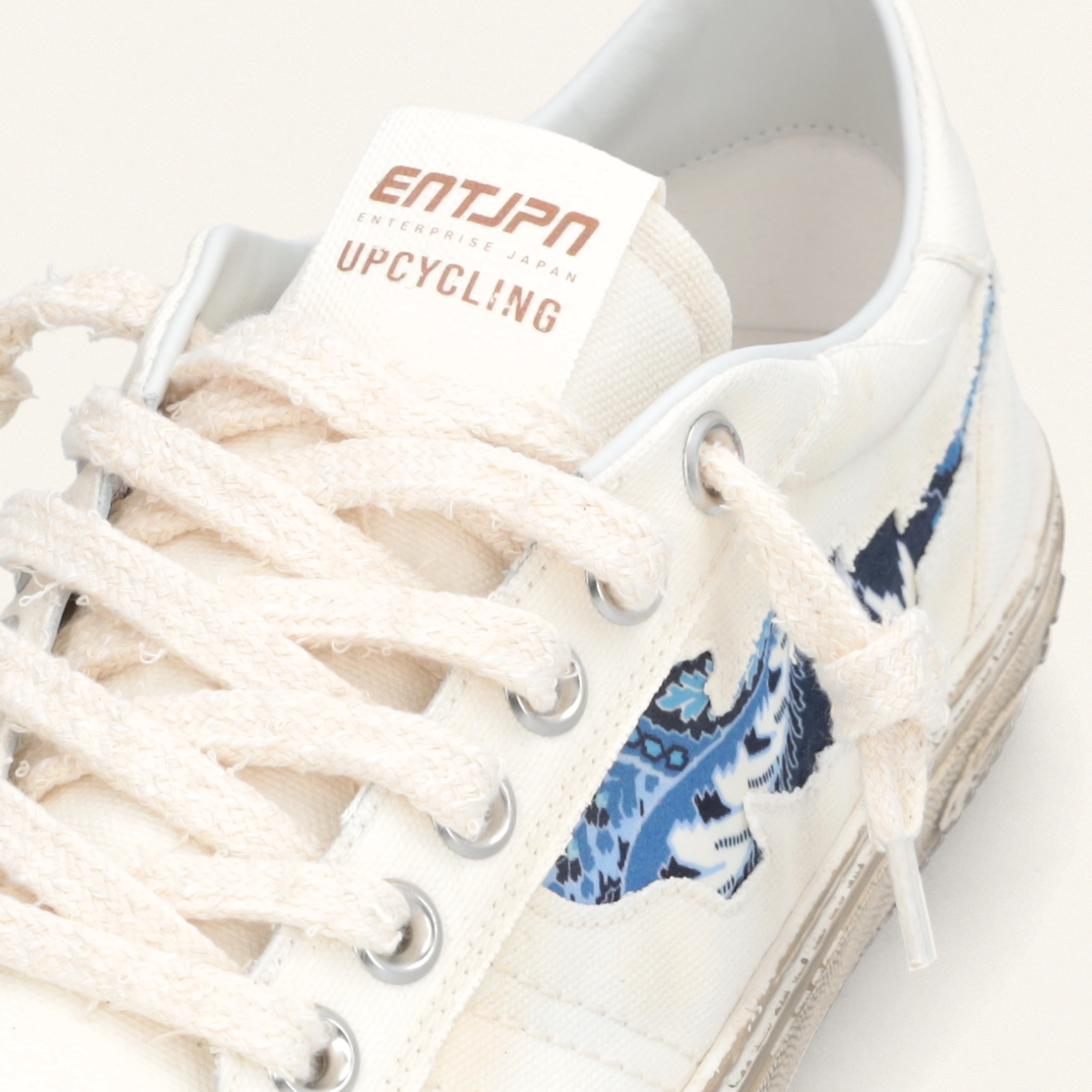 UPCYCLING Entjpn Jupiter Rocket - sneakers unisex in canvas