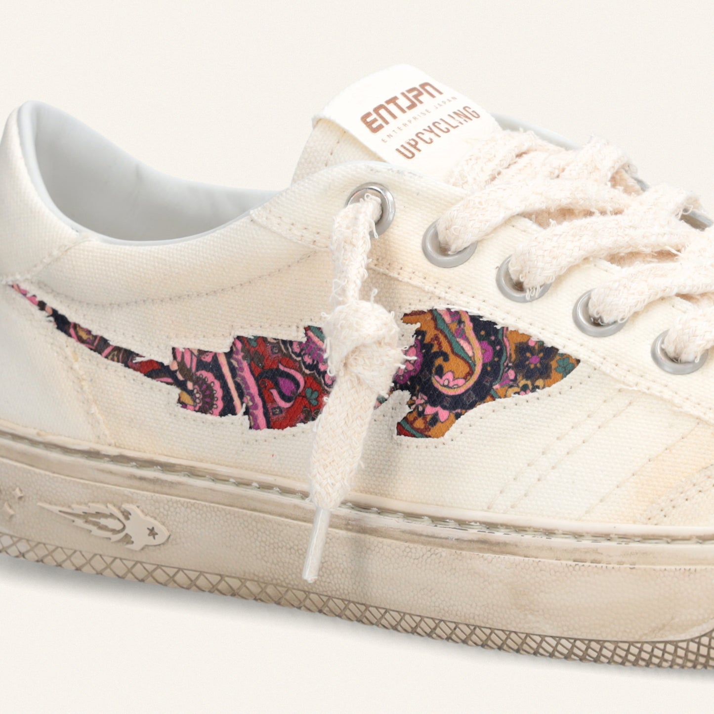 UPCYCLING Entjpn Jupiter Rocket - sneakers unisex in canvas